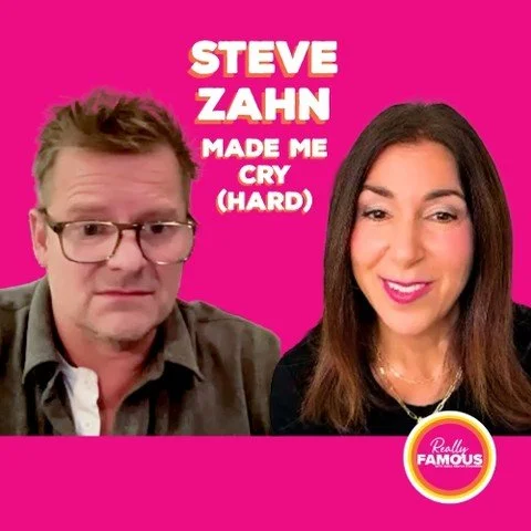 The night before @stevezahn &amp; I talked, he sent me a link to his new film @shedancesthemovie . I innocently started watching this new film written by Steve (my 3-time guest on Really Famous with Kara Mayer Robinson) and his collaborative partner 