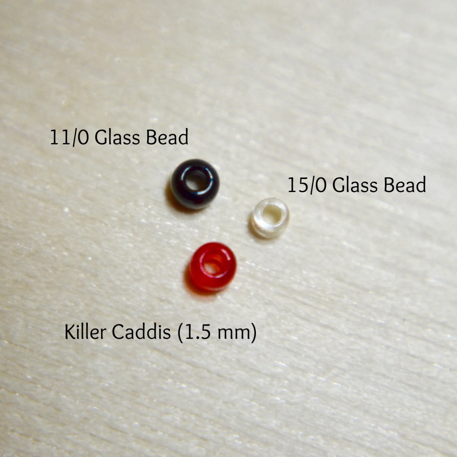 This photograph shows you a little bit of the difference in sizing. 