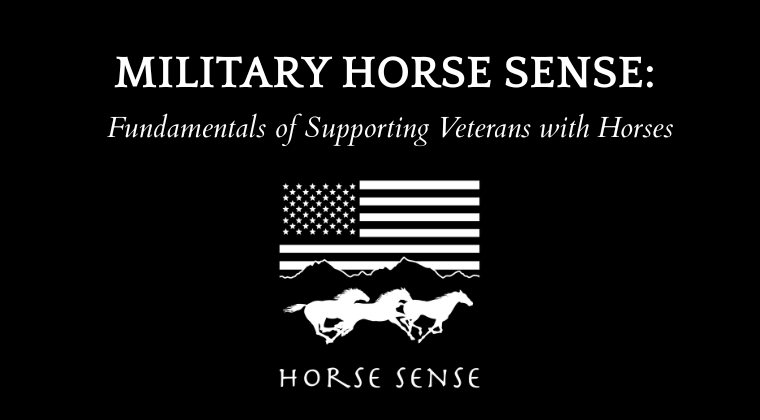 Military Horse Sense Course: Fundamentals of Supporting Veterans with Horses