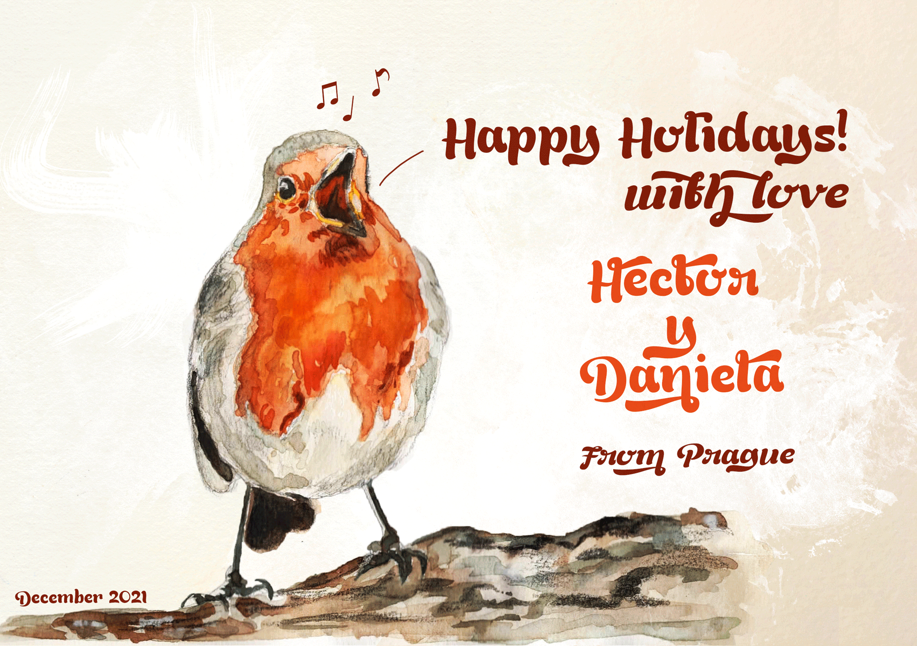  2021 Holiday Postcard 