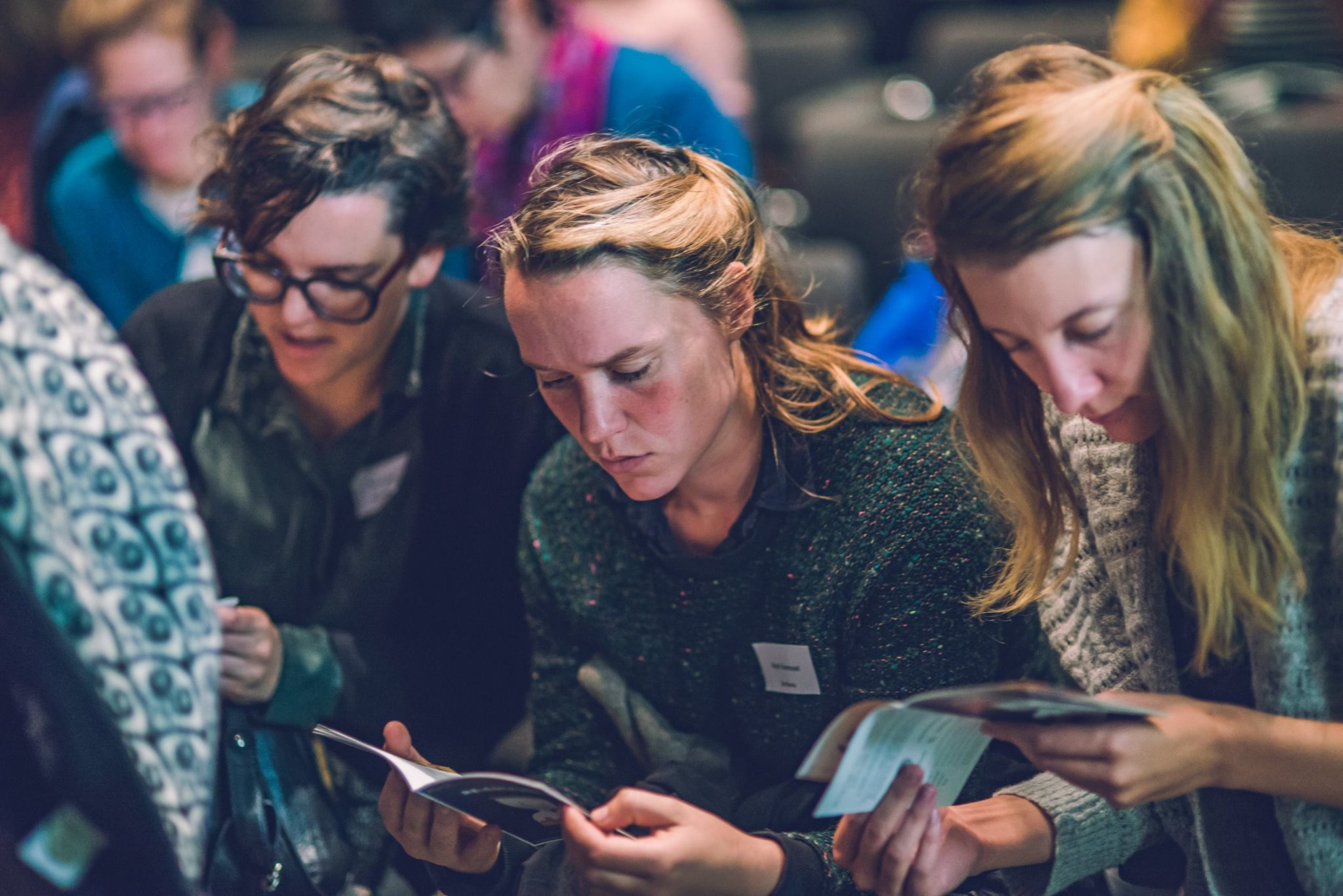 Ellen Fransen, Ruth Vanreusel en Flore Sfeermaekers ©Joachim De Wilde