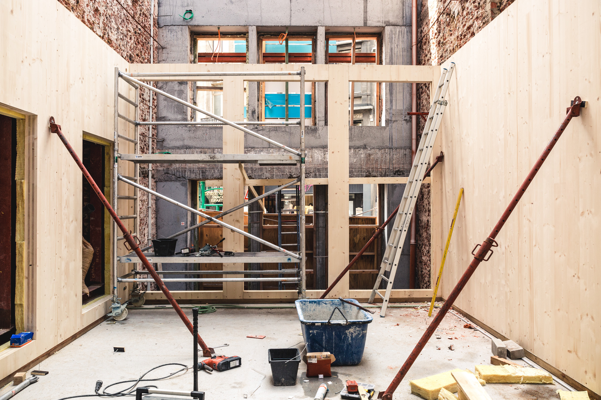Verbouwingen Kunstencentrum Vooruit © Michiel Devijver