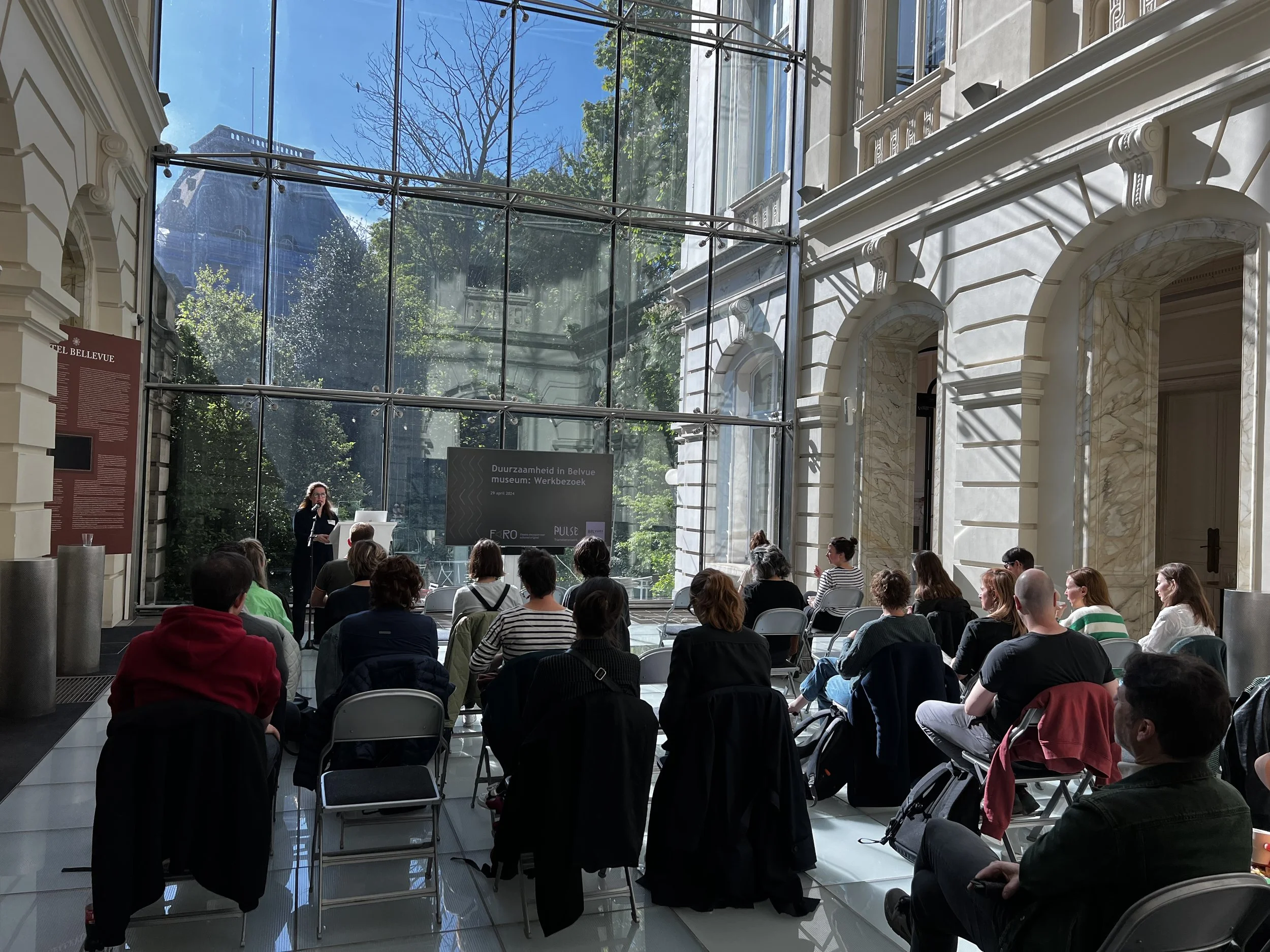 Werkbezoek bij BELvue