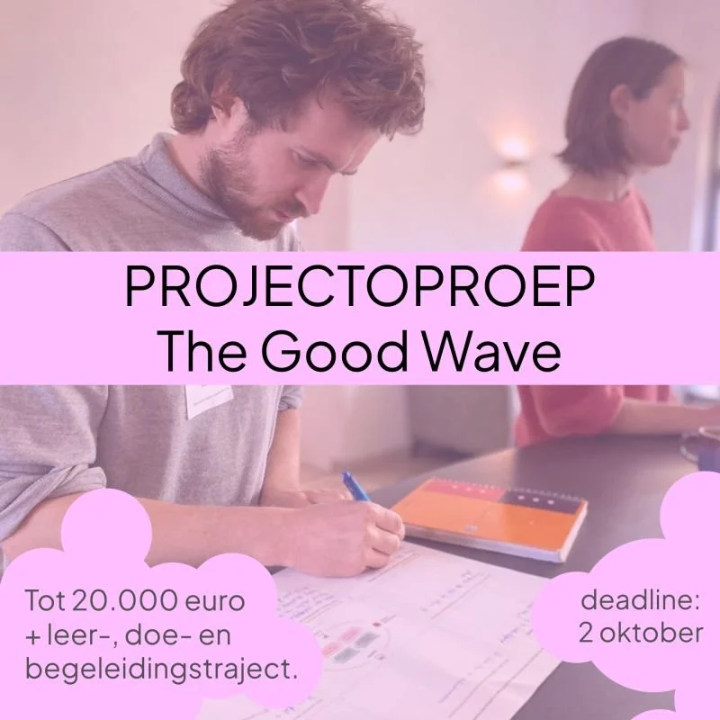 Projectoproep: The Good Wave