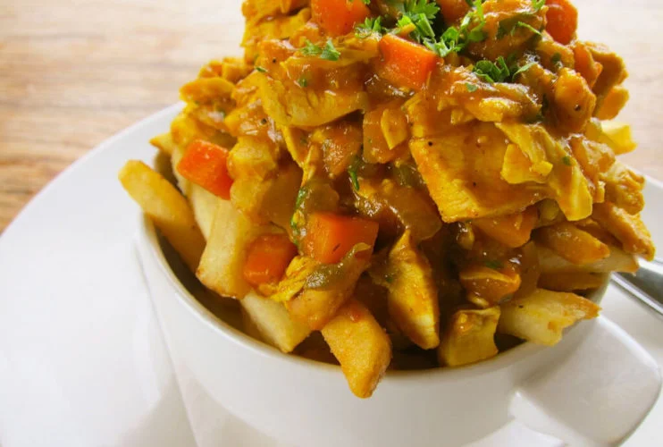 Chicken Curry & Chips