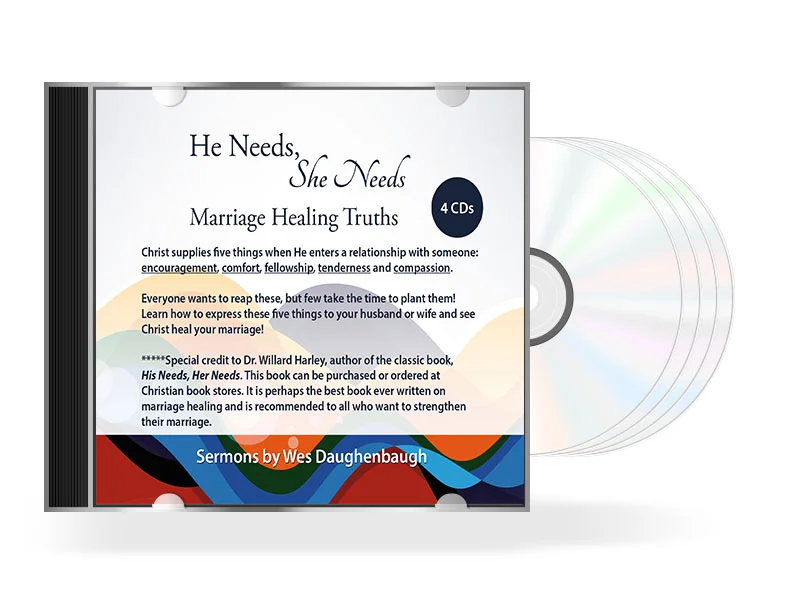 He Needs She Needs - Marriage Healing Truths