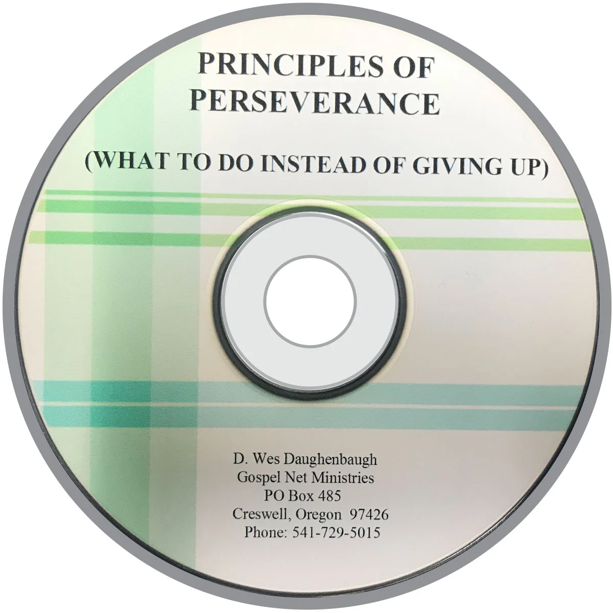 PRINCIPLES OF PERSEVERANCE