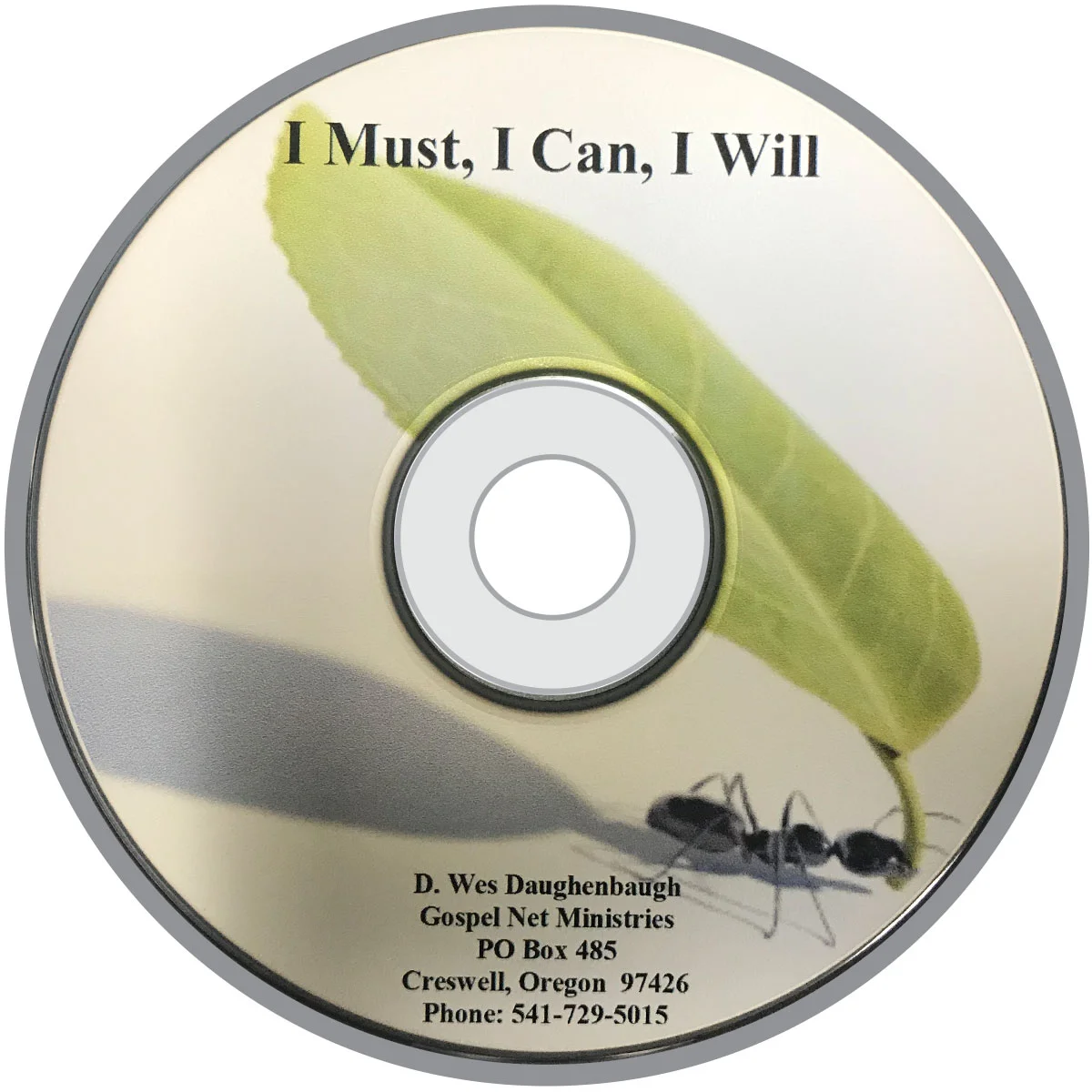 I MUST I CAN IWILL