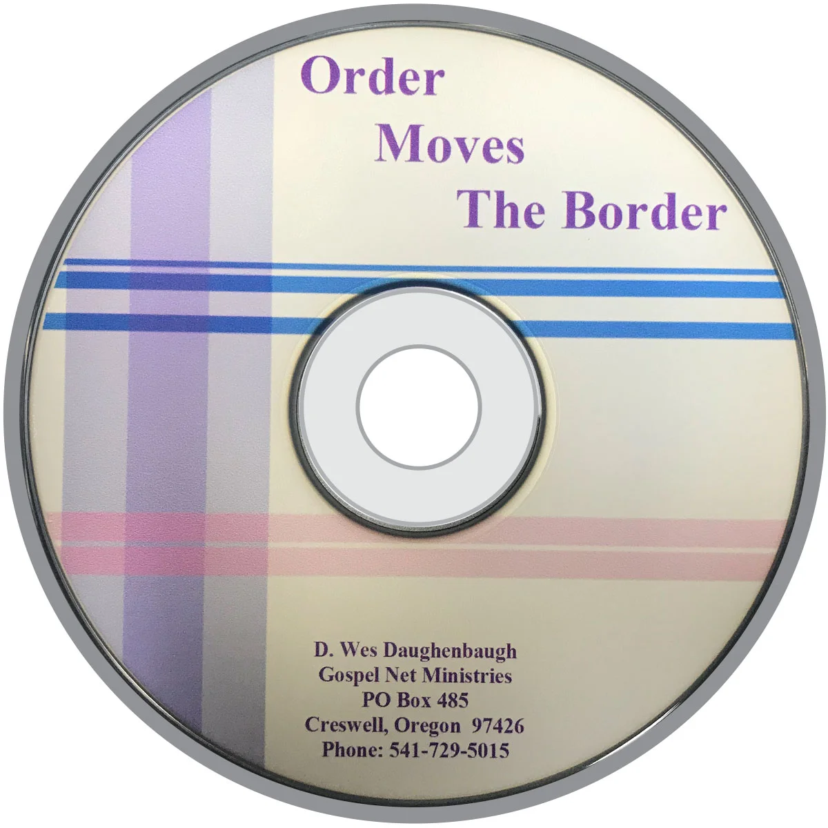 ORDER MOVES THE BORDER