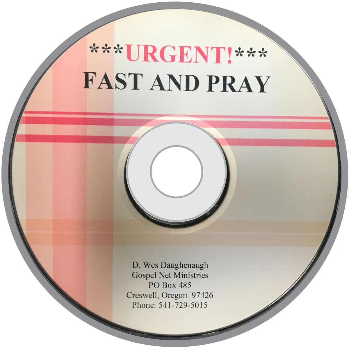 URGENT! FAST & PRAY