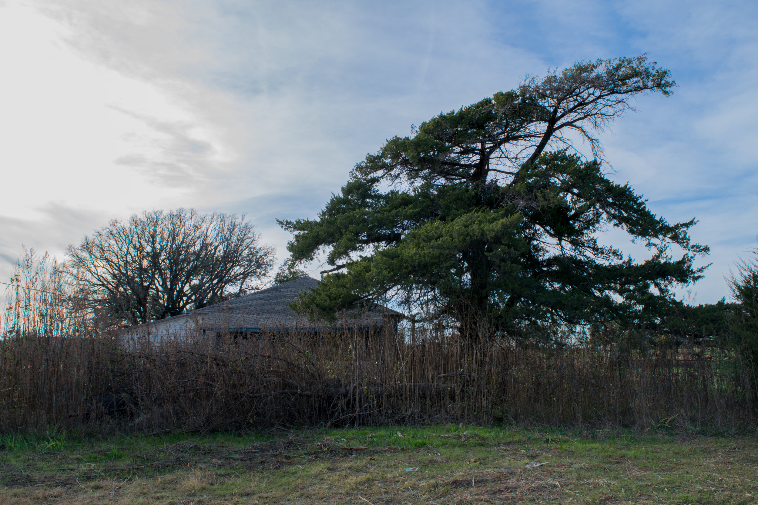 Abandoned White Home