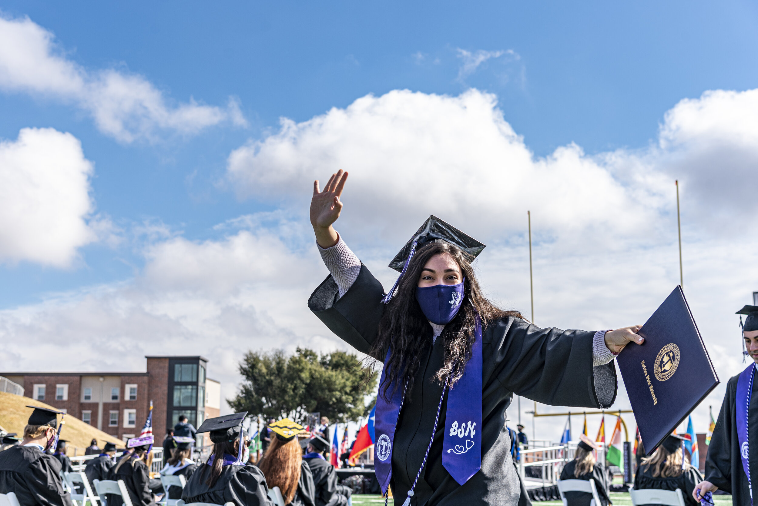 Celebrating Student (Fall Graduation 2020)