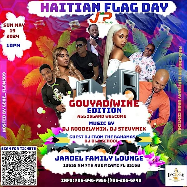 Haitian Flag Gouyad & Wine Edition