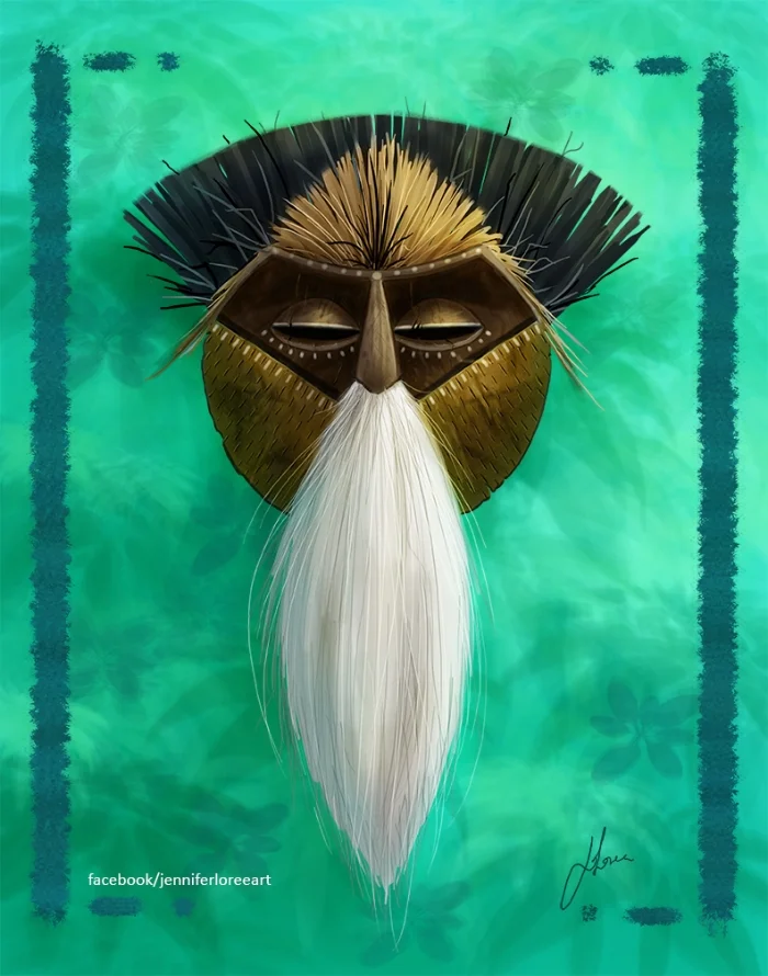 Spirit of De Brazza's Monkey