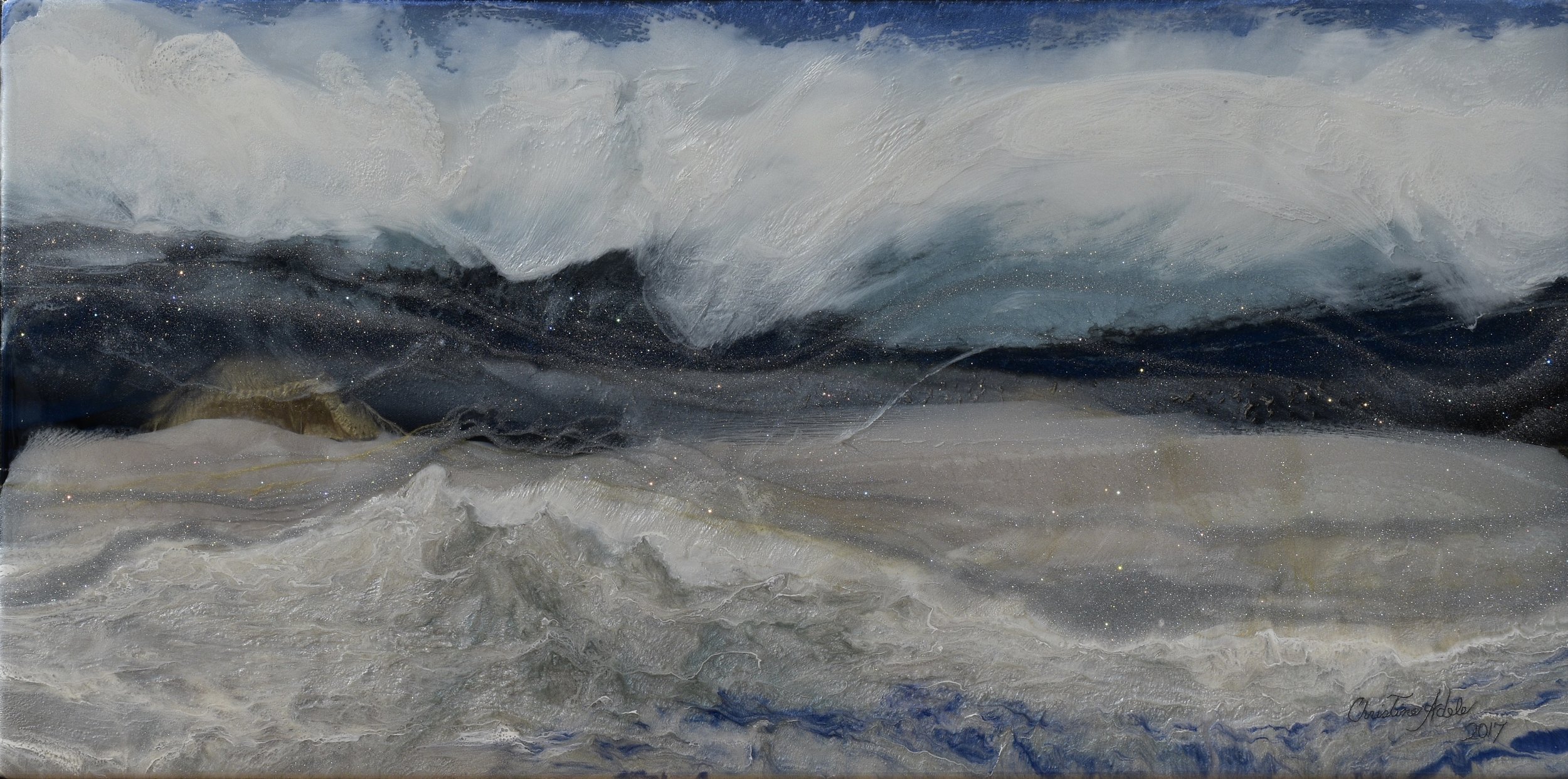 "Distant Shore" 24"x36"