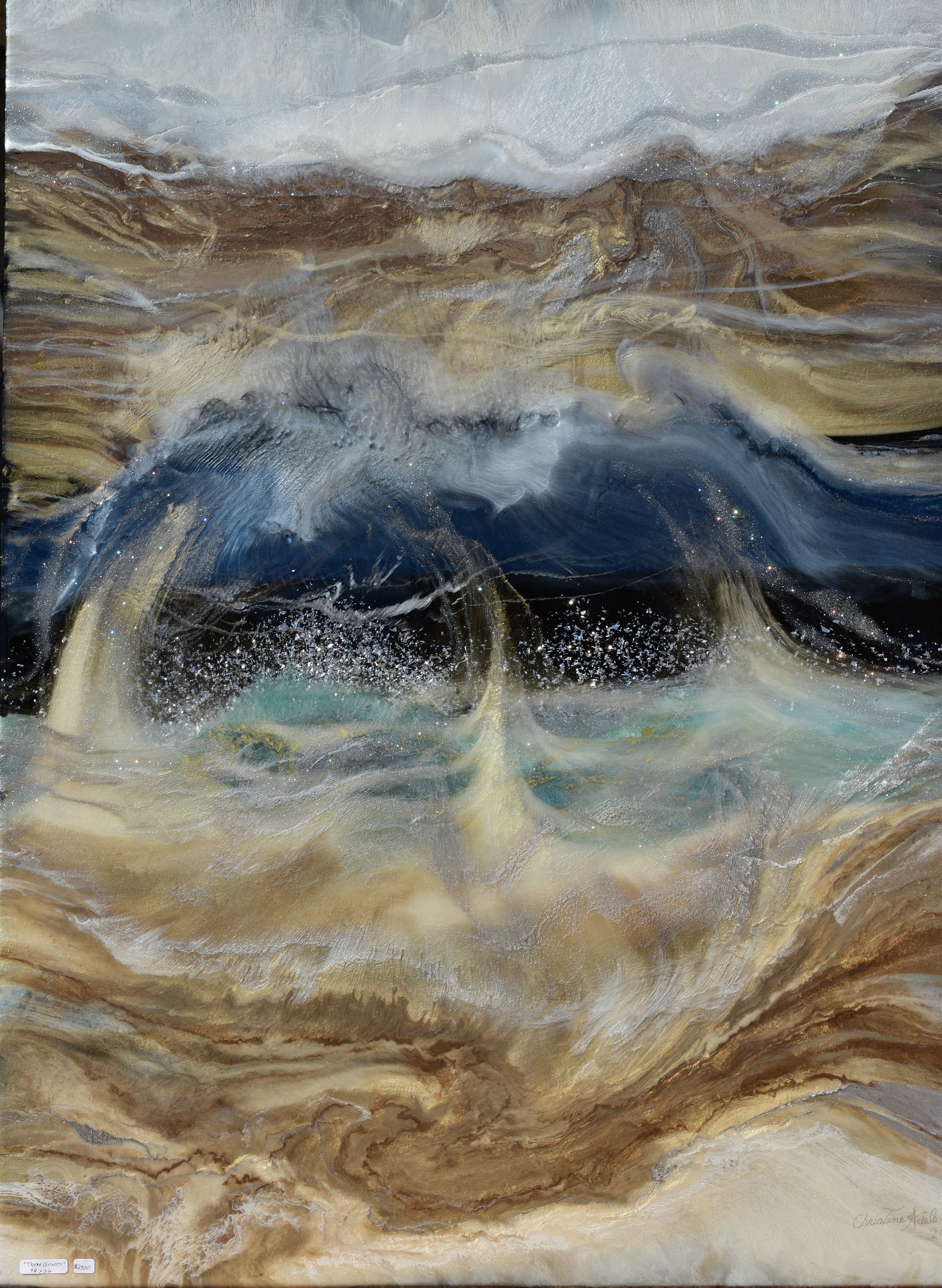 "Three Graces" 48"x36"