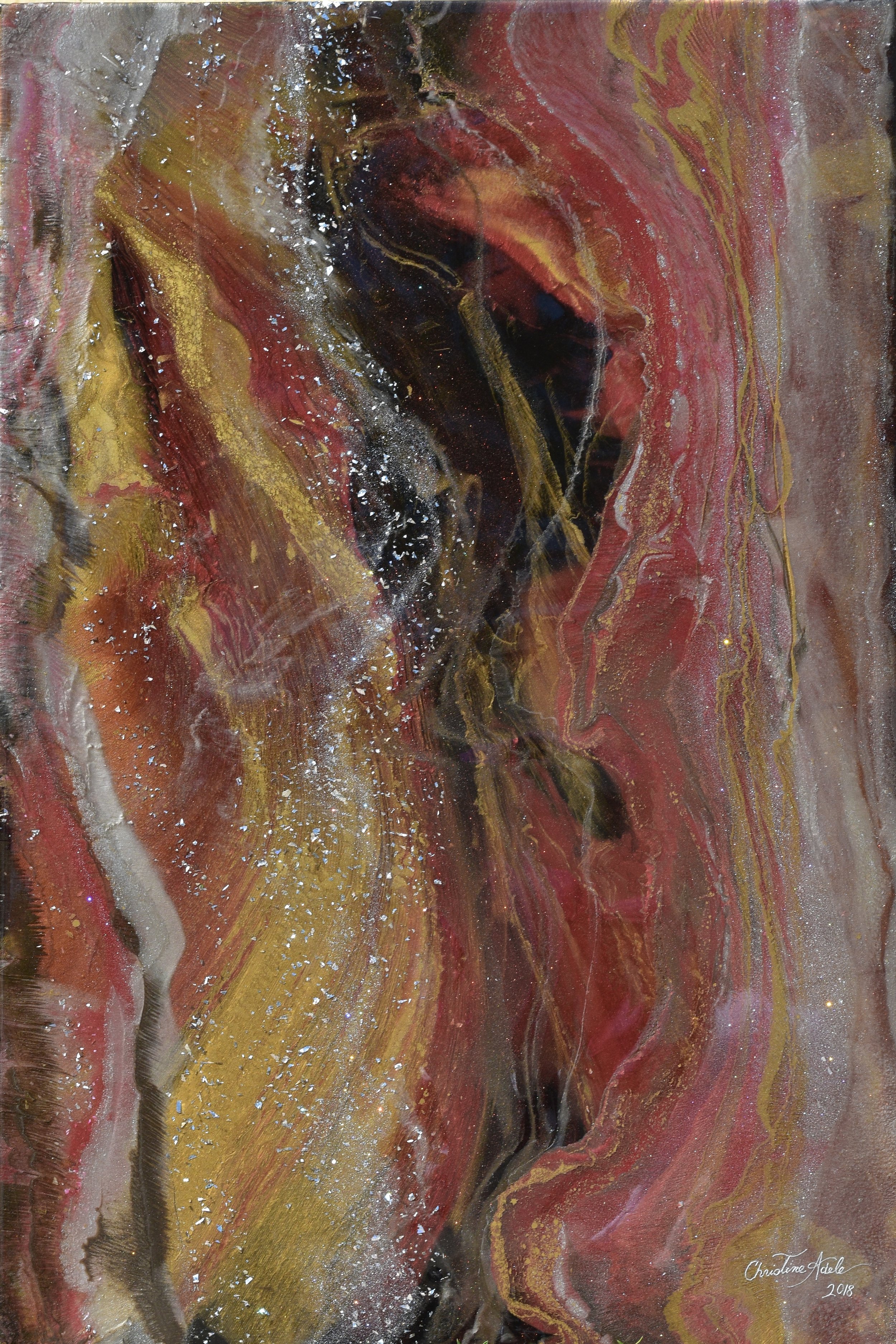 "Passion's Kiss" 36"x24"