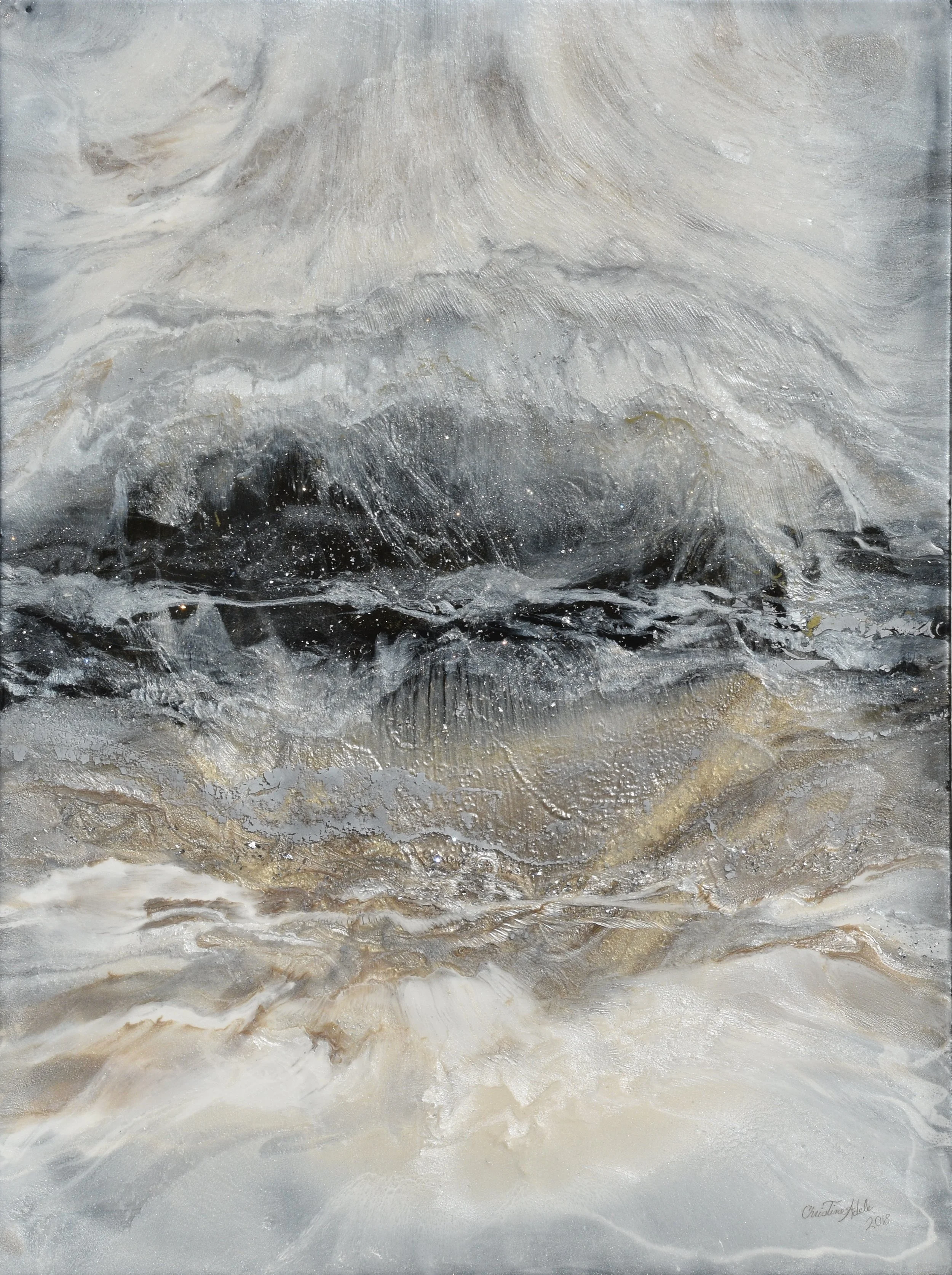 "Silver Lining" 48"x36"