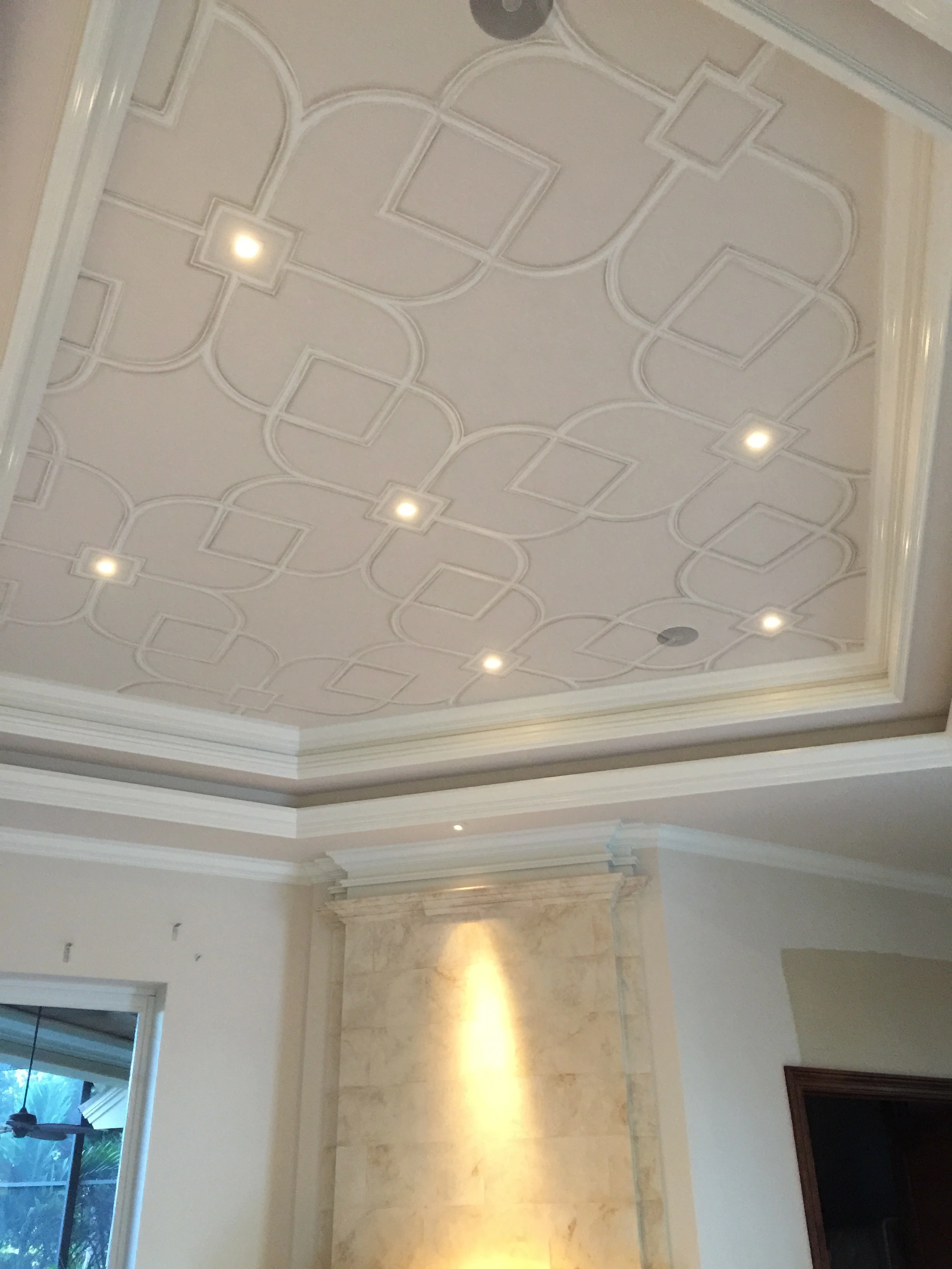 Trompe L’oeil Applied Ceiling Molding
