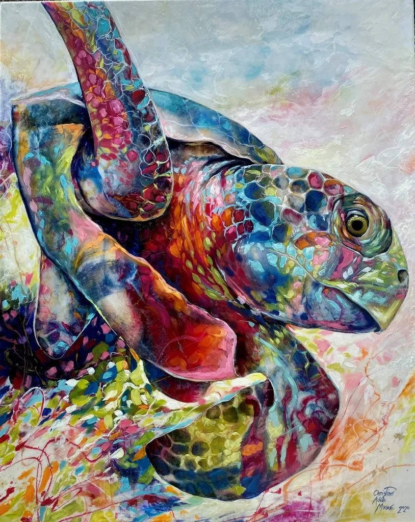 CHRISTINE MOORE SELECTED AS FEATURED ARTIST FOR SARASOTA OPEN AIR FINE ART SHOW
