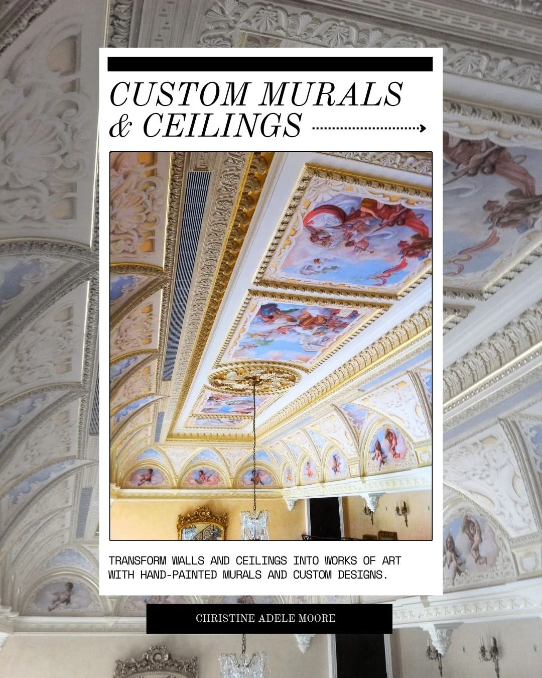 CUSTOM MURALS AND CEILINGS