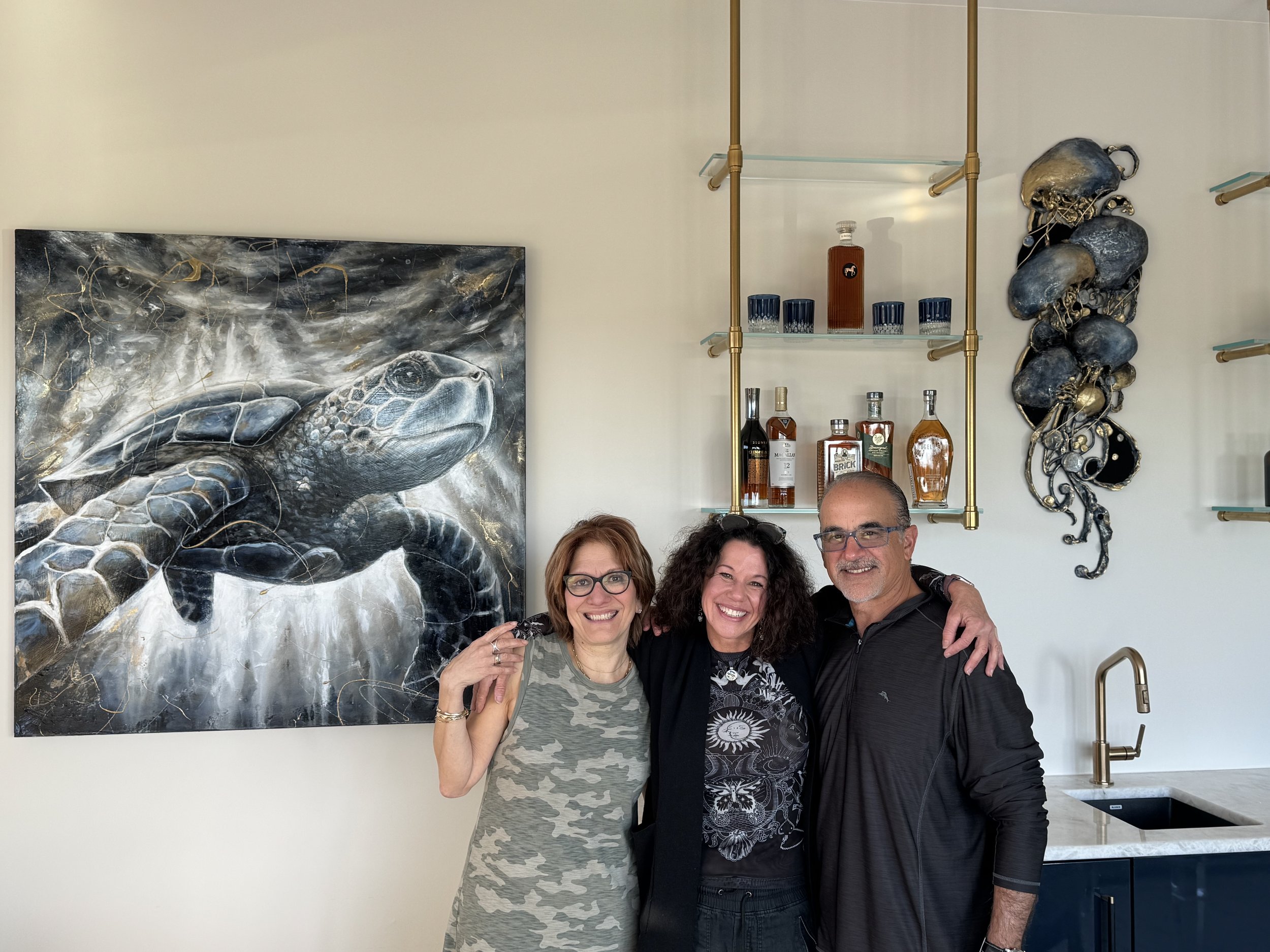 NEW SERIES:  SCULPTURAL PAINTINGS