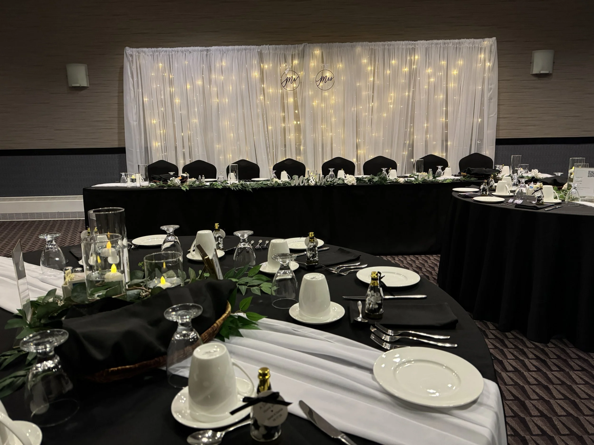 Sarah and David, the Capital Hotel