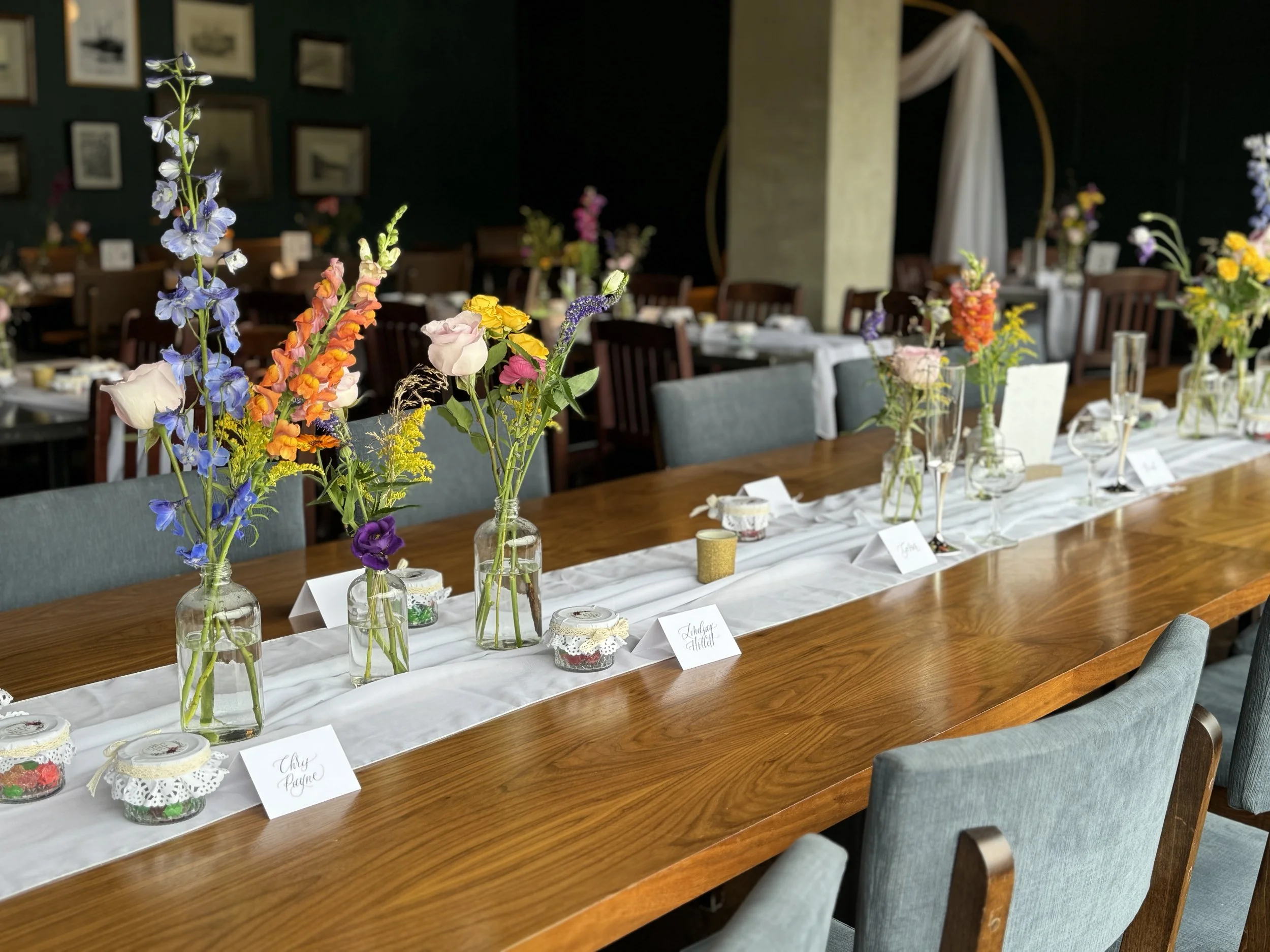 Beth and Gordon, the Sheraton Hotel and Slainte