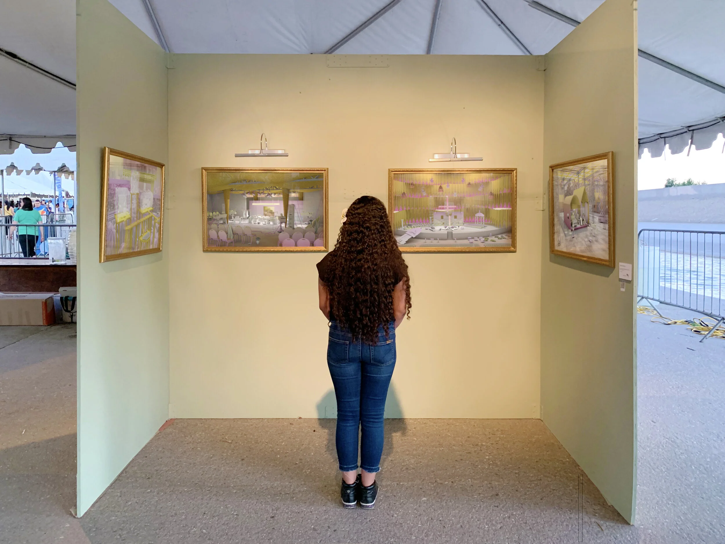    Points of Confluence , Group Exhibition at the Los Angeles River    SELA Arts Festival, Los Angeles, July 2019    Featured Project:     Scenes from a Telenovela   