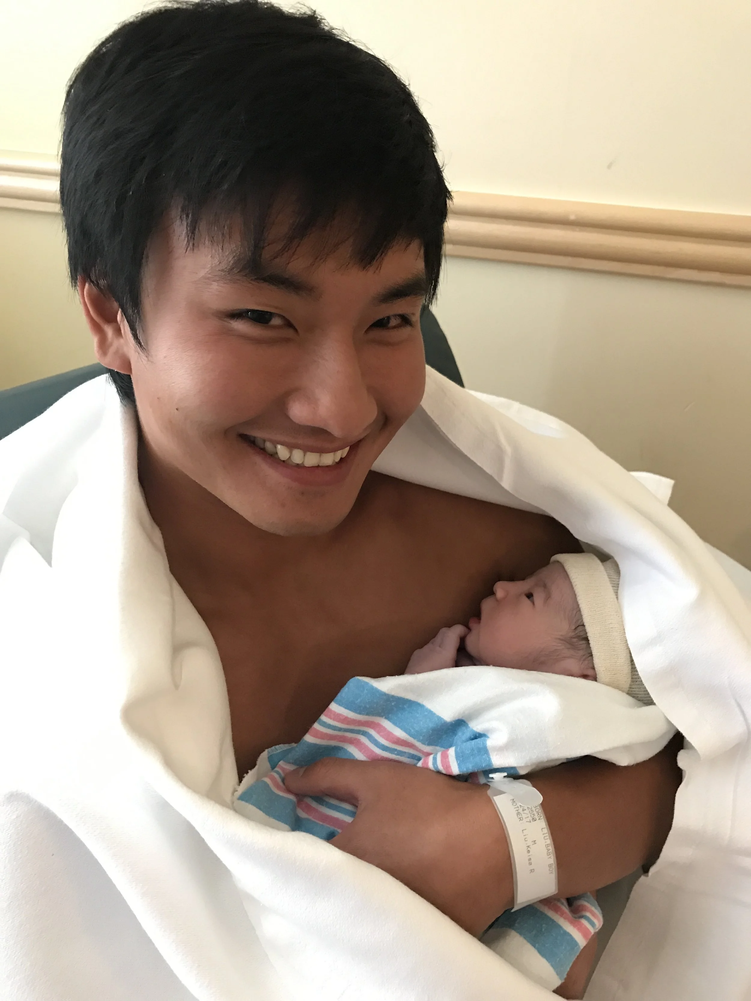 Proud papa!