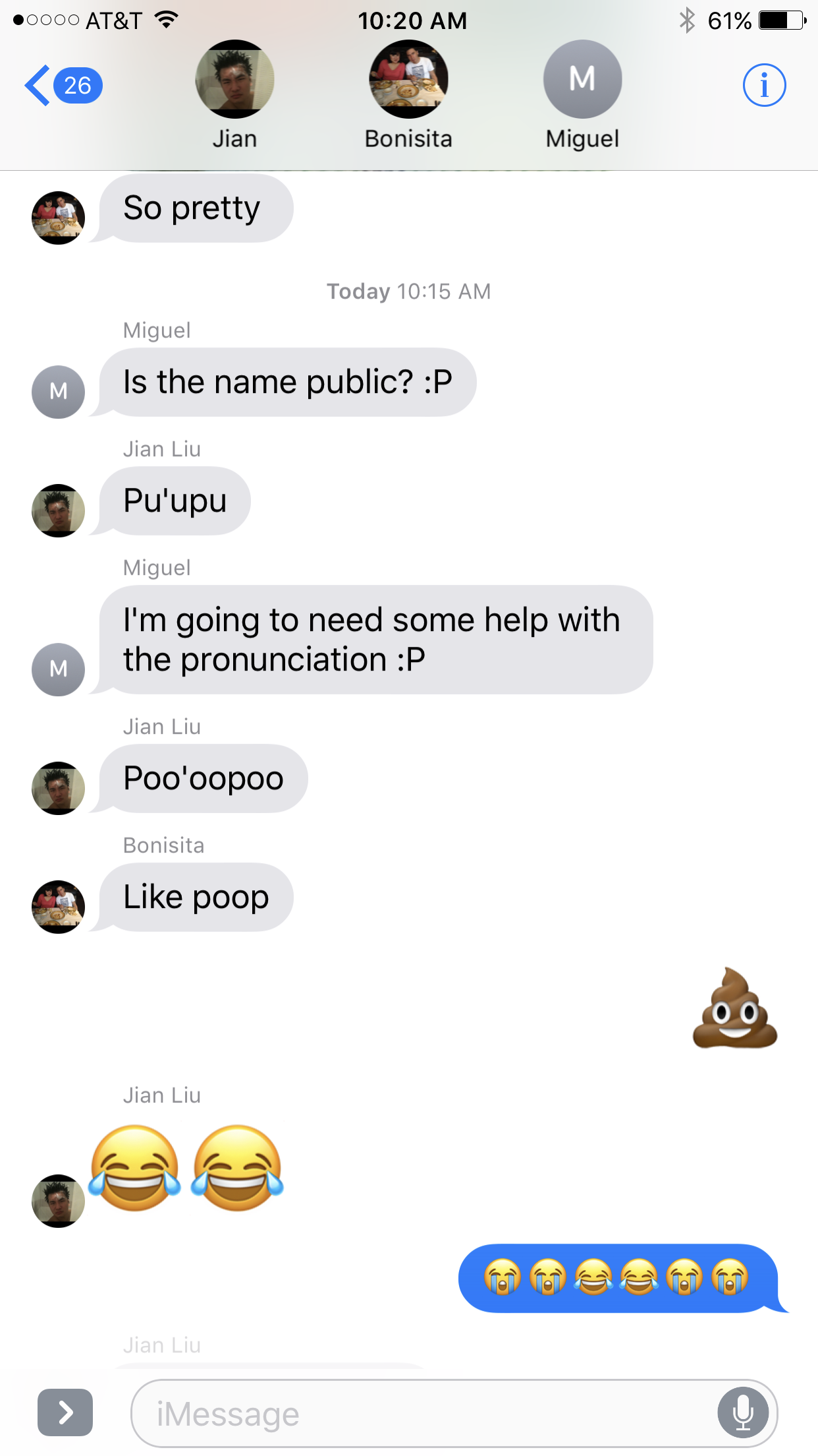 Kai's nickname may be Pu'upu now....
