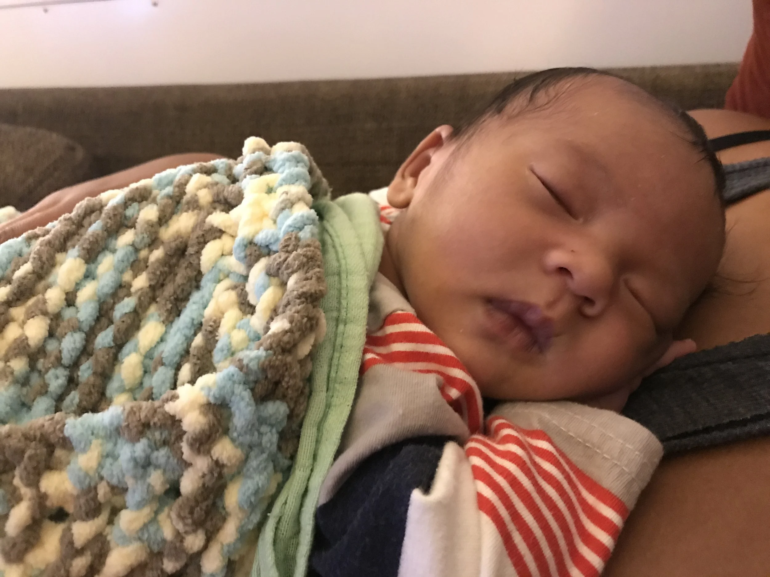 Putting a little chub on those cheeks.