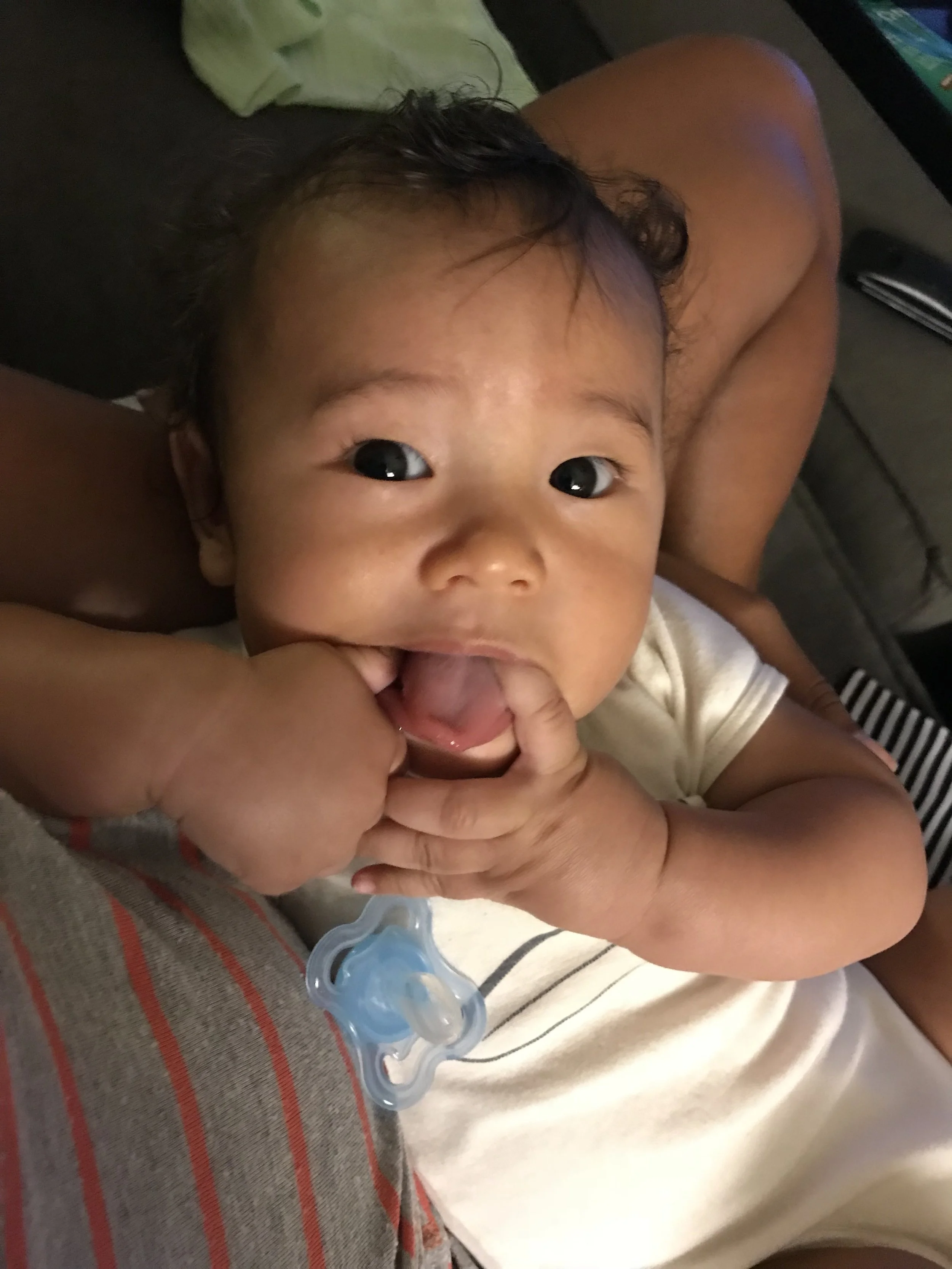I'm 5 months old and I'm very mature.