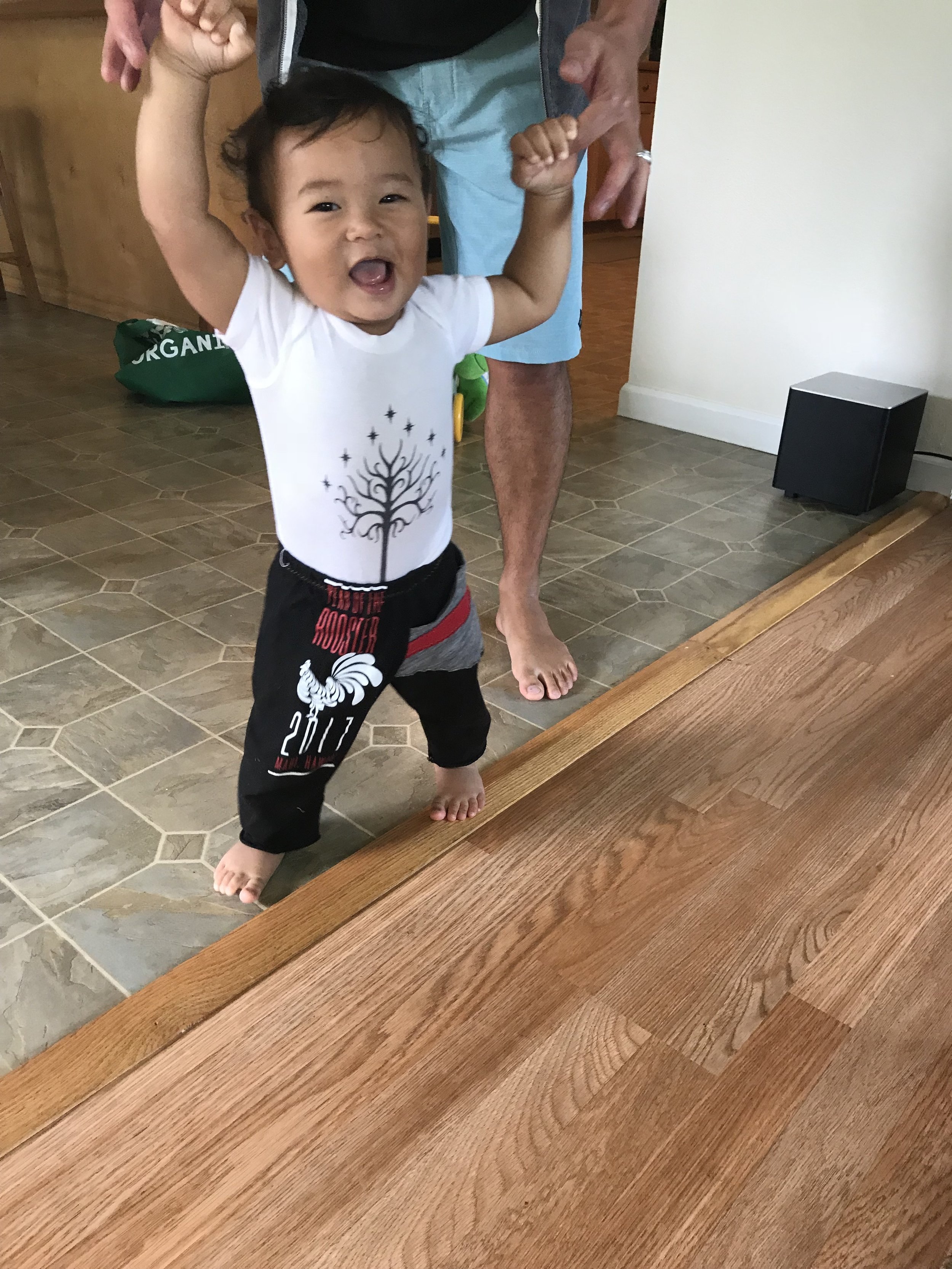 These feet were made for walking!