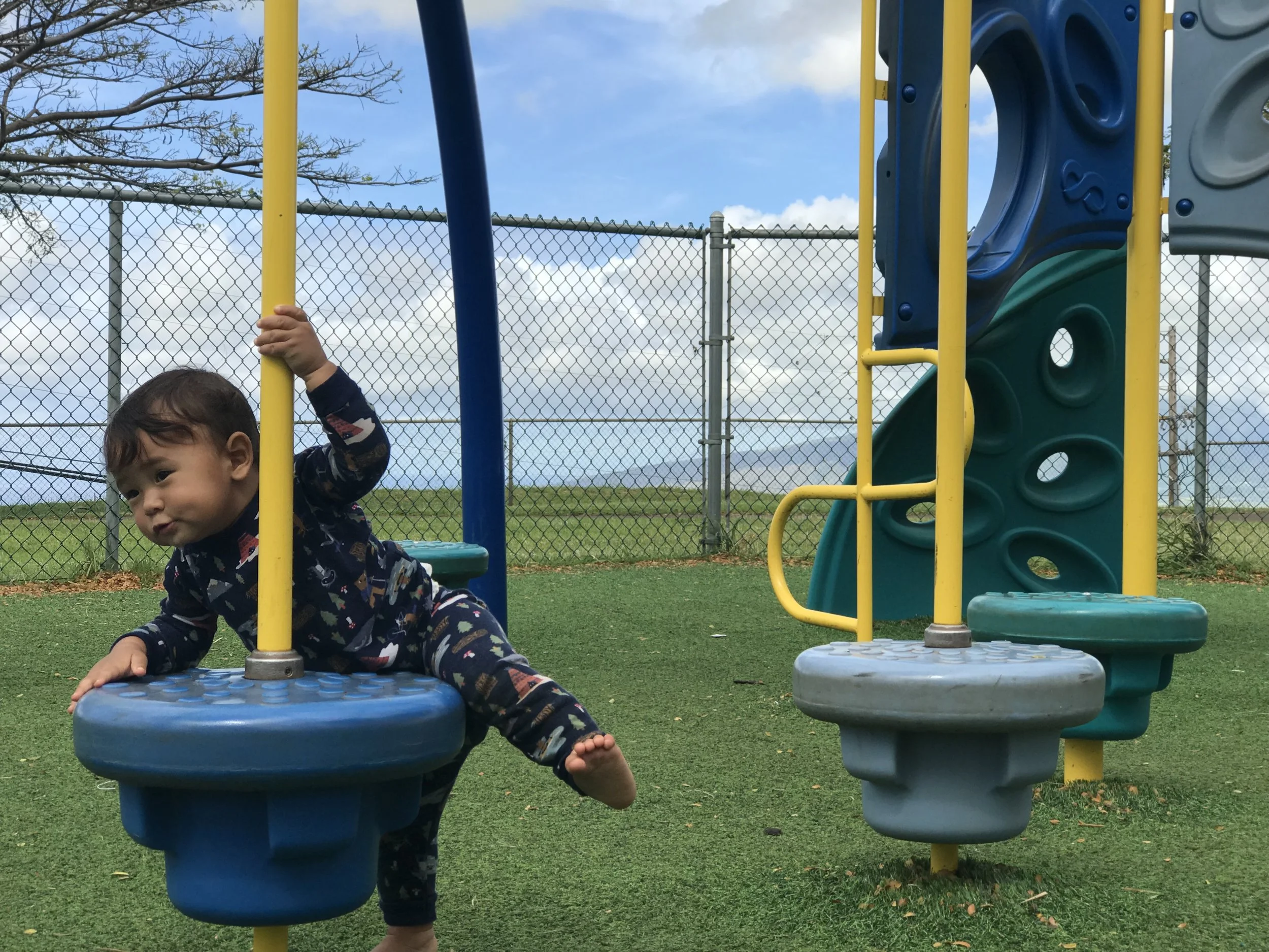 The world is my playground.