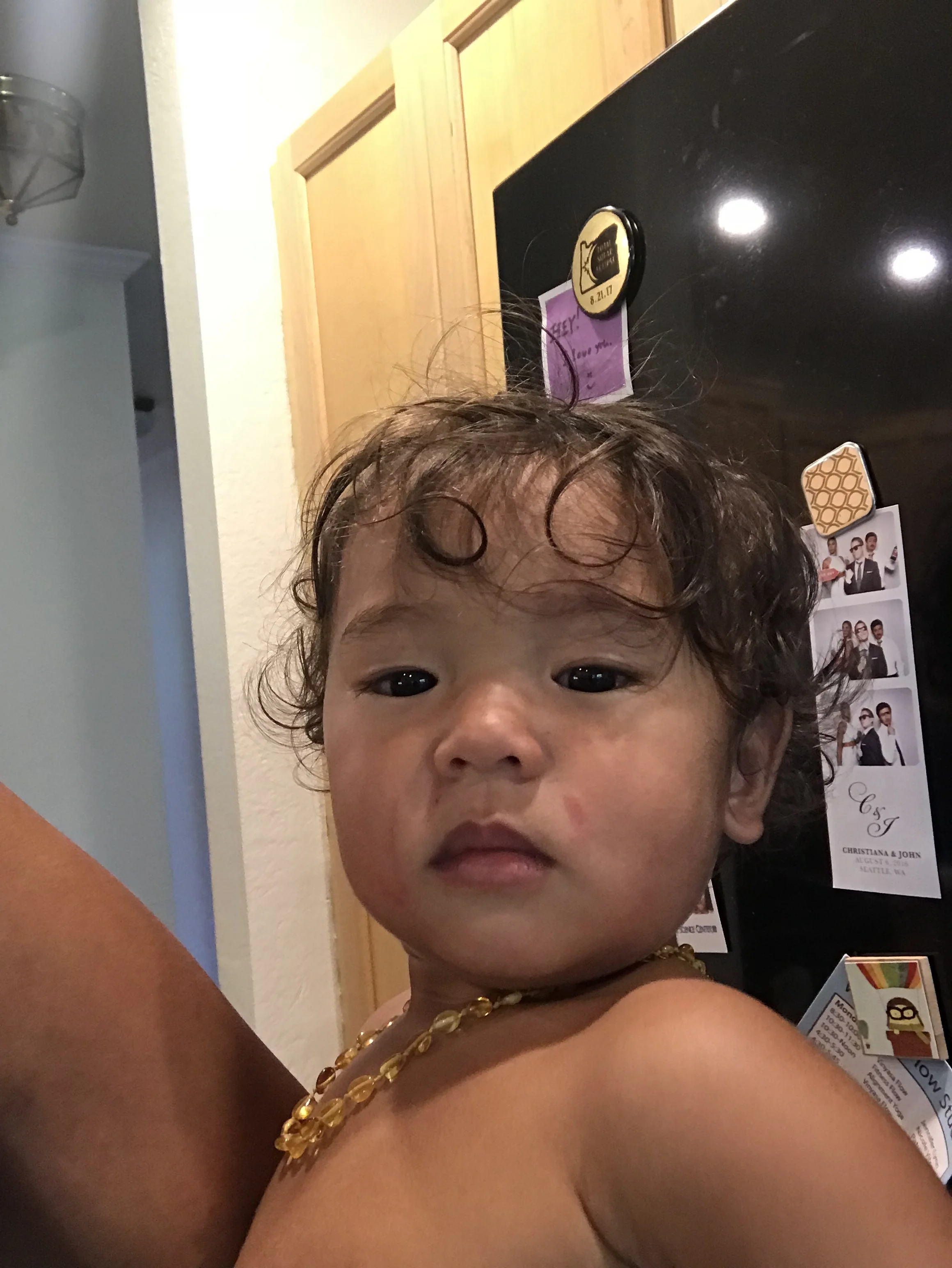 He rage scratched his own face.