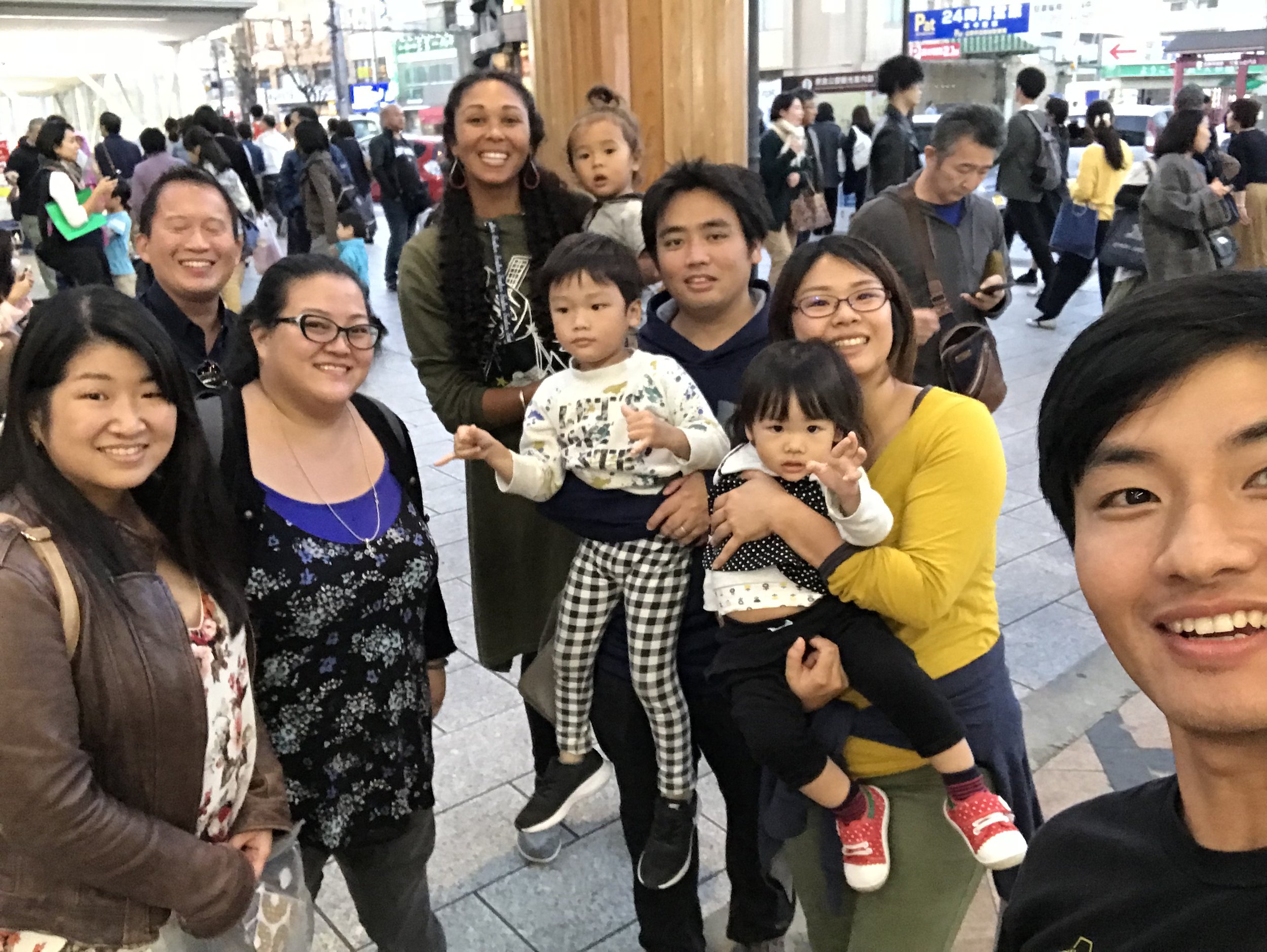 This was the best group photo we could get xD