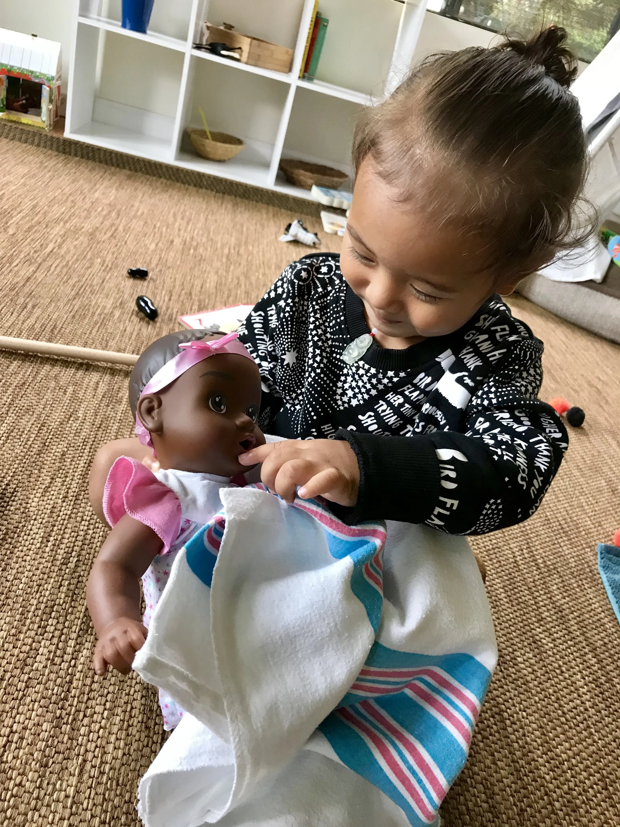 The closet Kai will get to a baby sister.