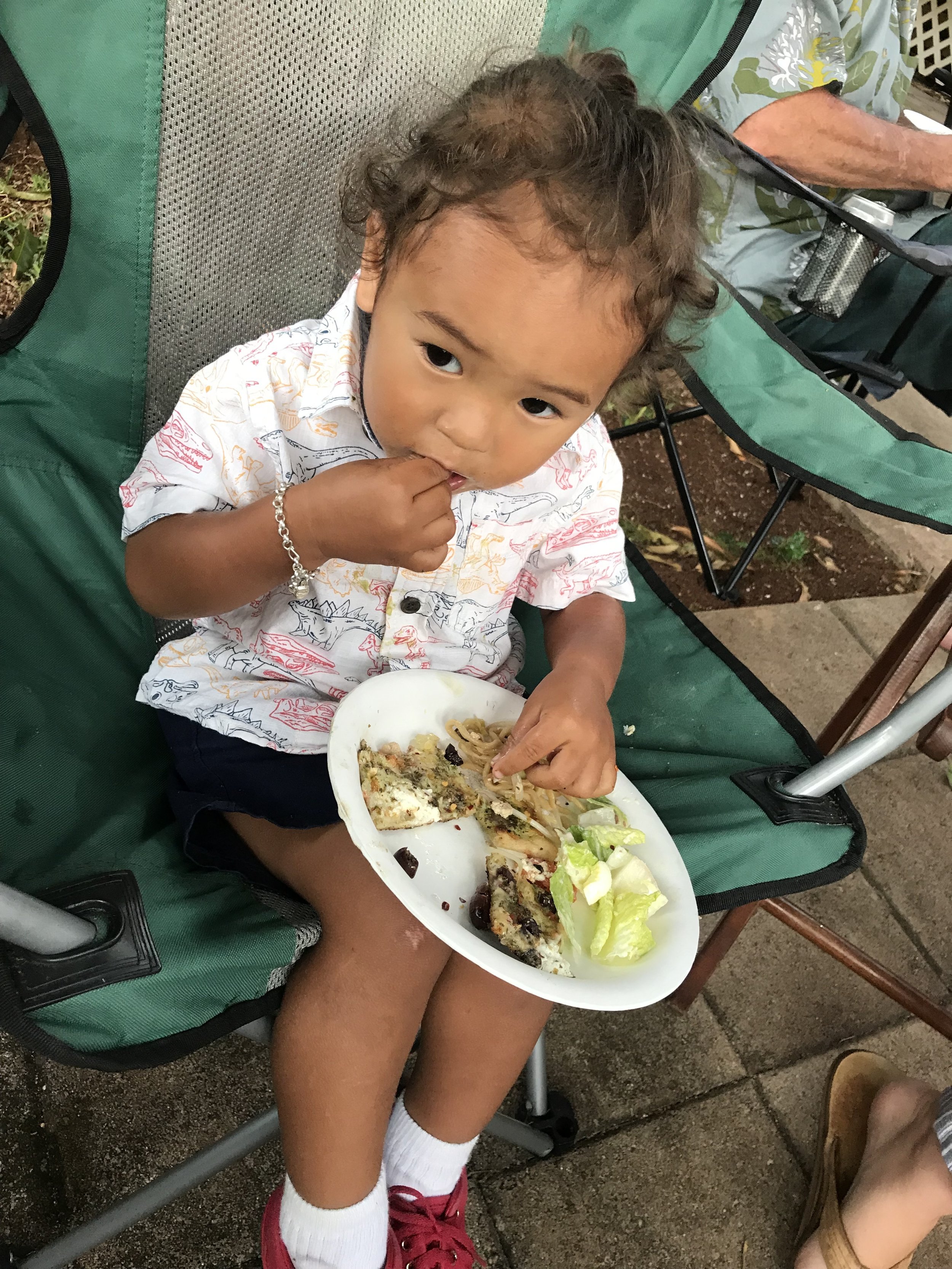 Also, he ate all the things!
