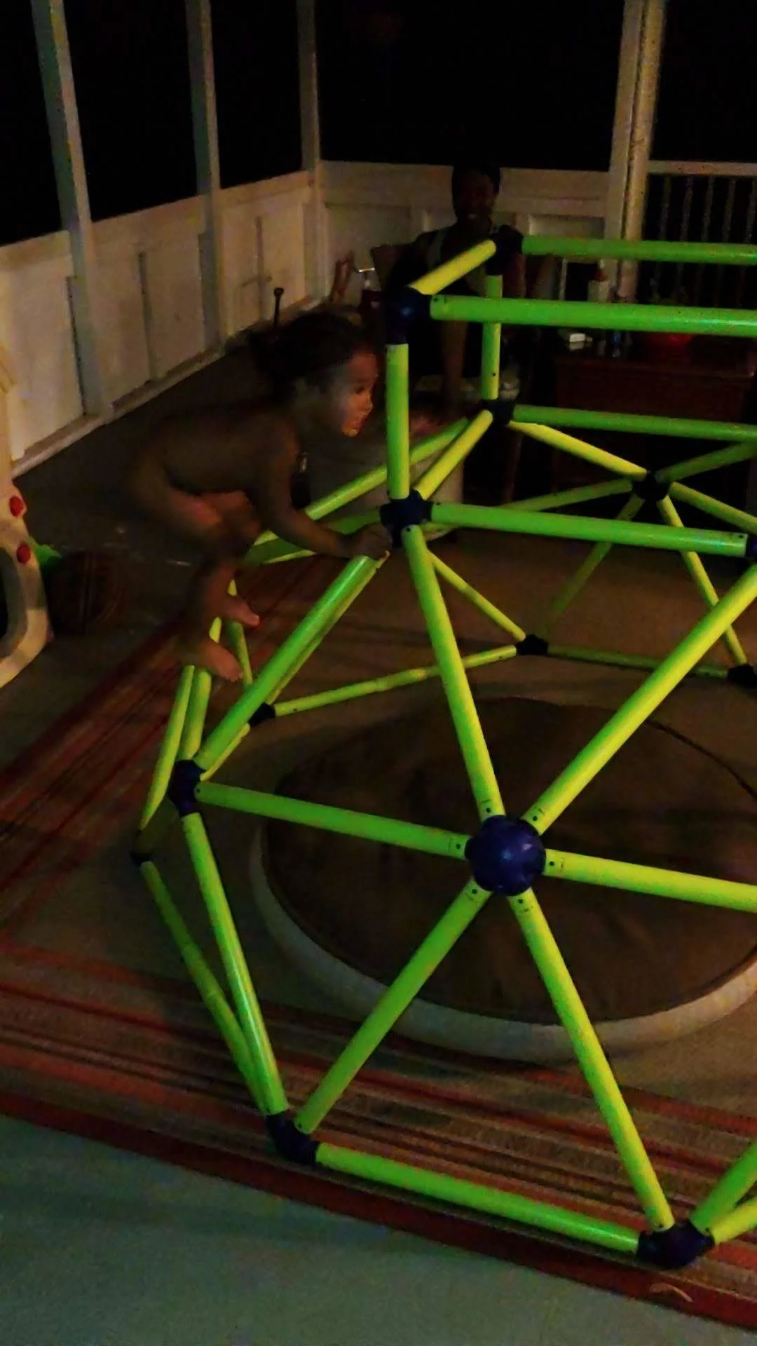 Mama couldn’t figure out how to put a smiley face over Kai’s butthole during his naked acrobatic show so here’