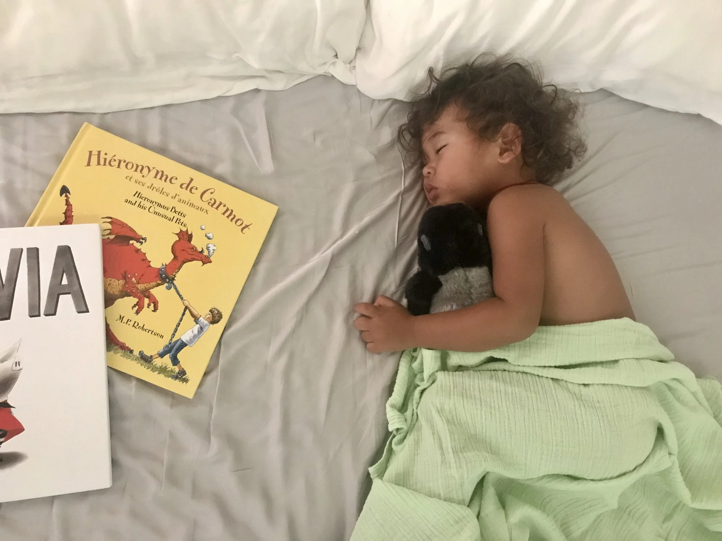 Kai’s even taking longer naps this week. Little ones are the sweetest when they sleep.