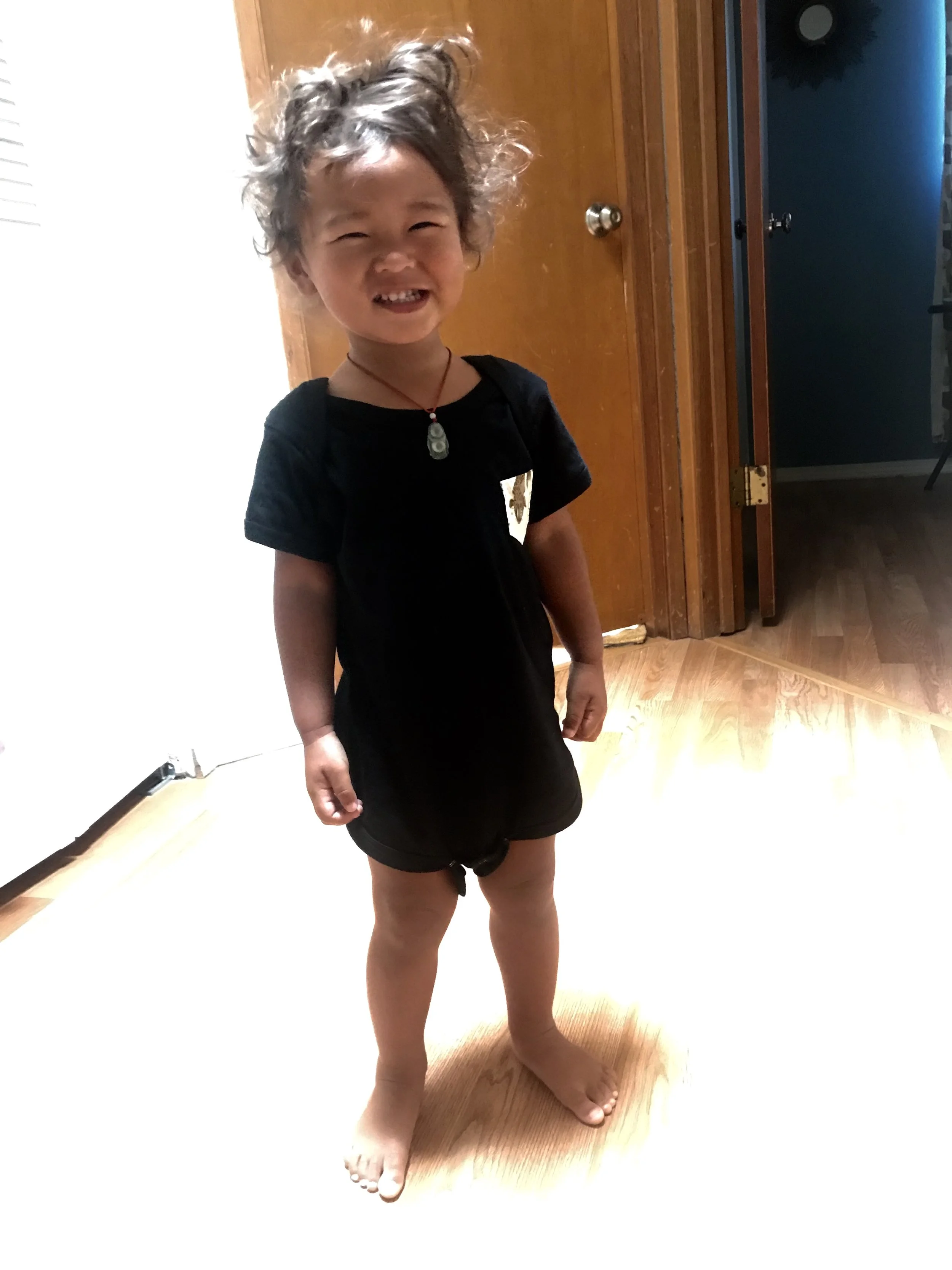 Waking up all smiles these days.