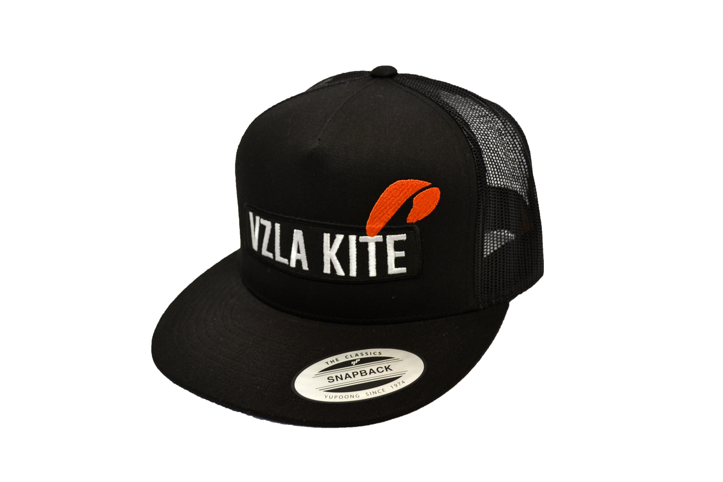 Black Trucker SnapBack