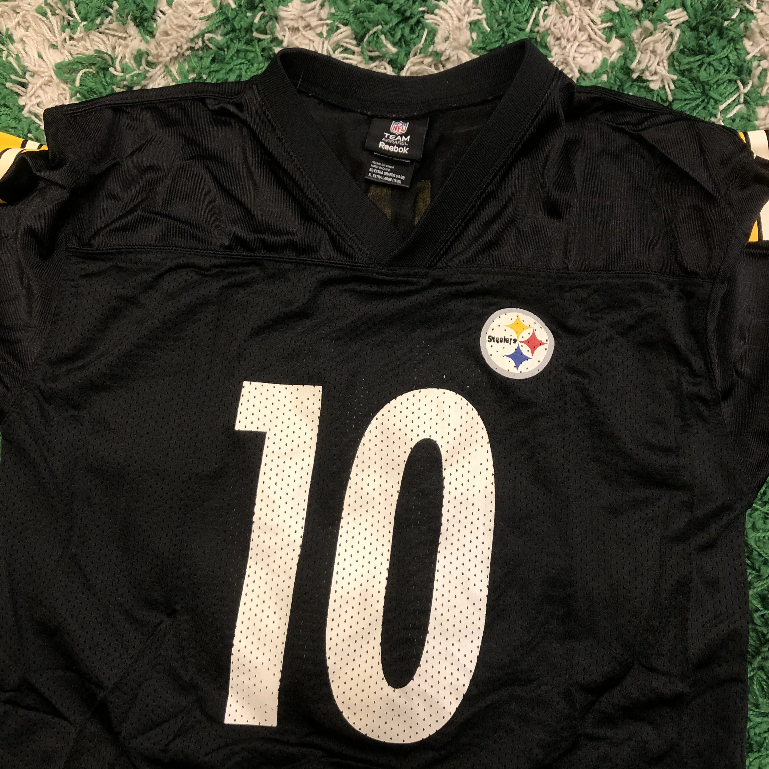 santonio holmes steelers jersey