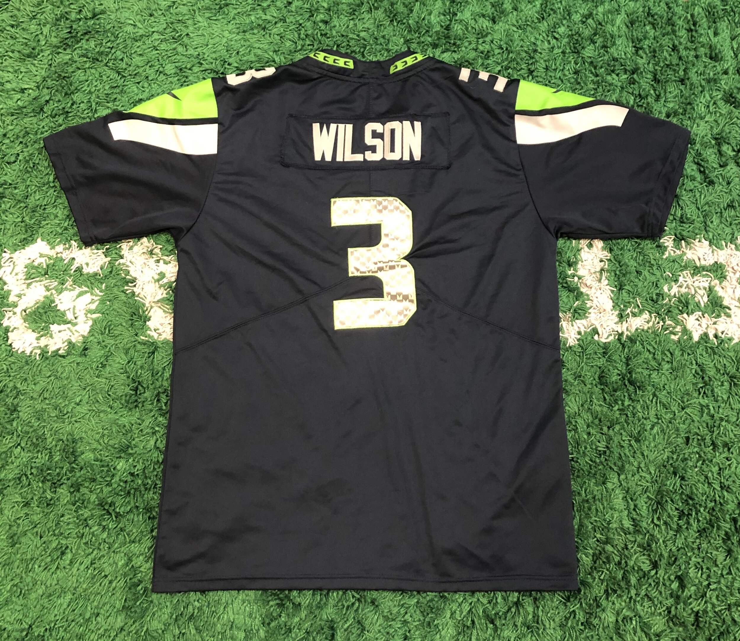 green russell wilson jersey