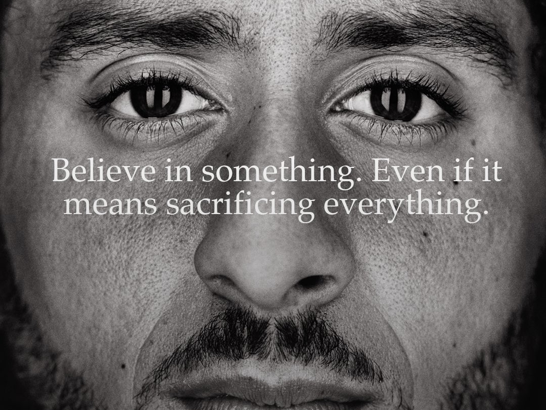 I am a white girl, and I am with Kaepernick