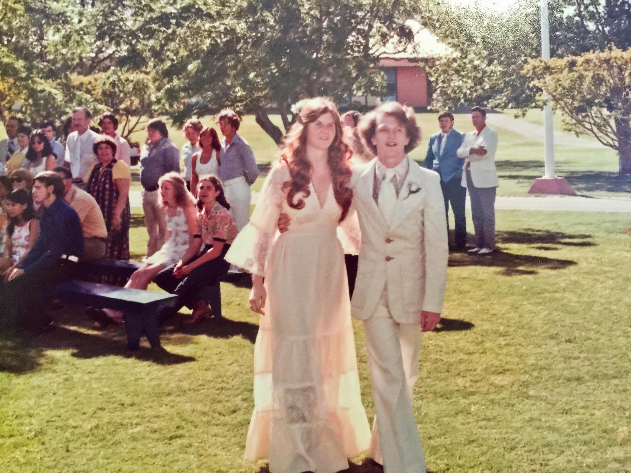 The newly-wed Ashworth family.