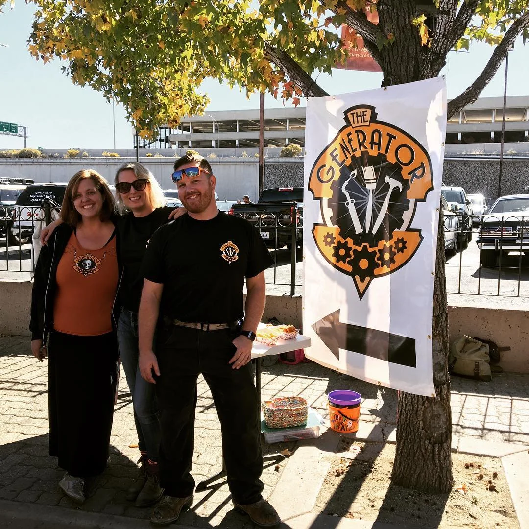 The Generator Team at Pumpkin Palooza.