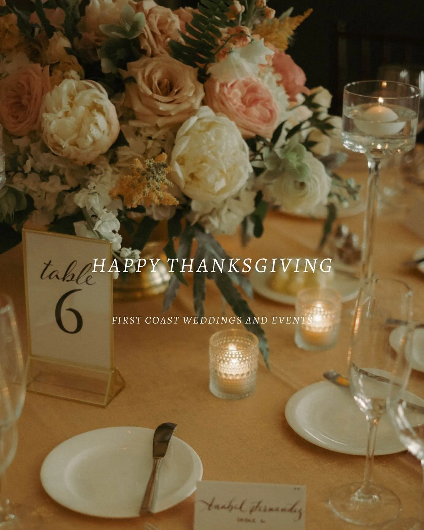 Wishing you and your family a Happy Thanksgiving!

@marycainphoto 
@lizstewartfloraldesign 
@tpcsawgrassweddings