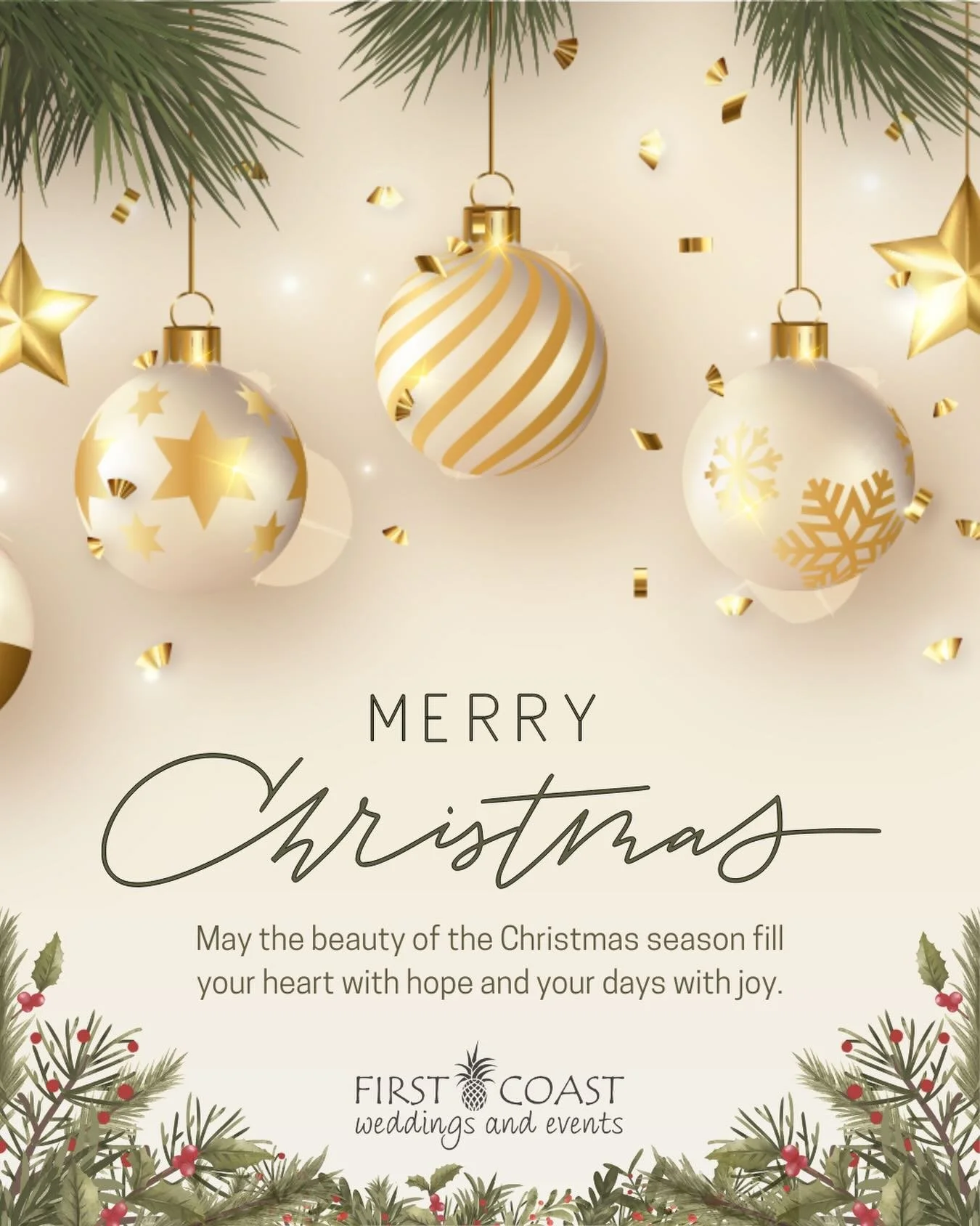 Wishing you and your family a very Merry Christmas!